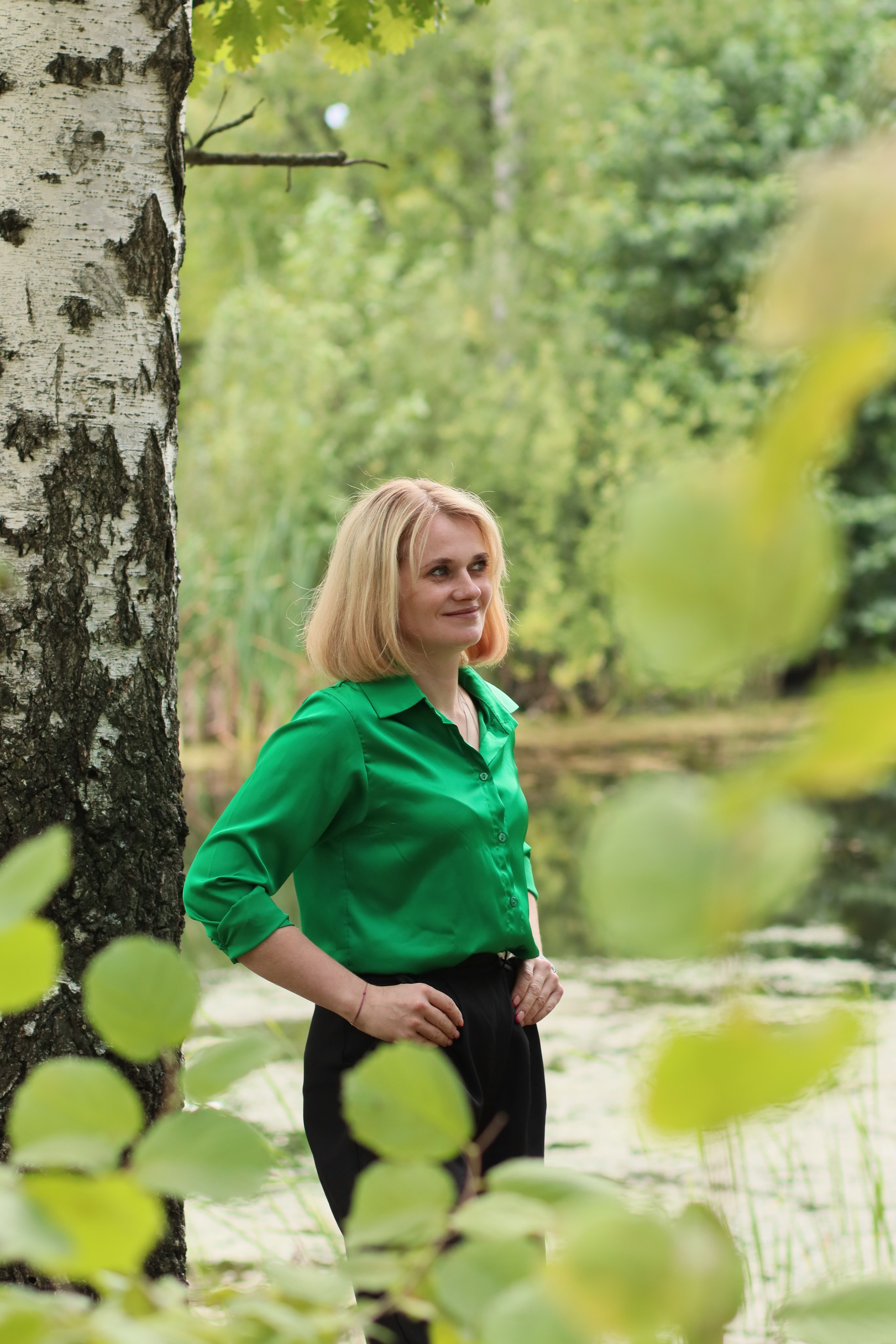 Портрет для Катерины. Солнечная прогулка по парку. Семейный и детский фотограф Майя Гришина