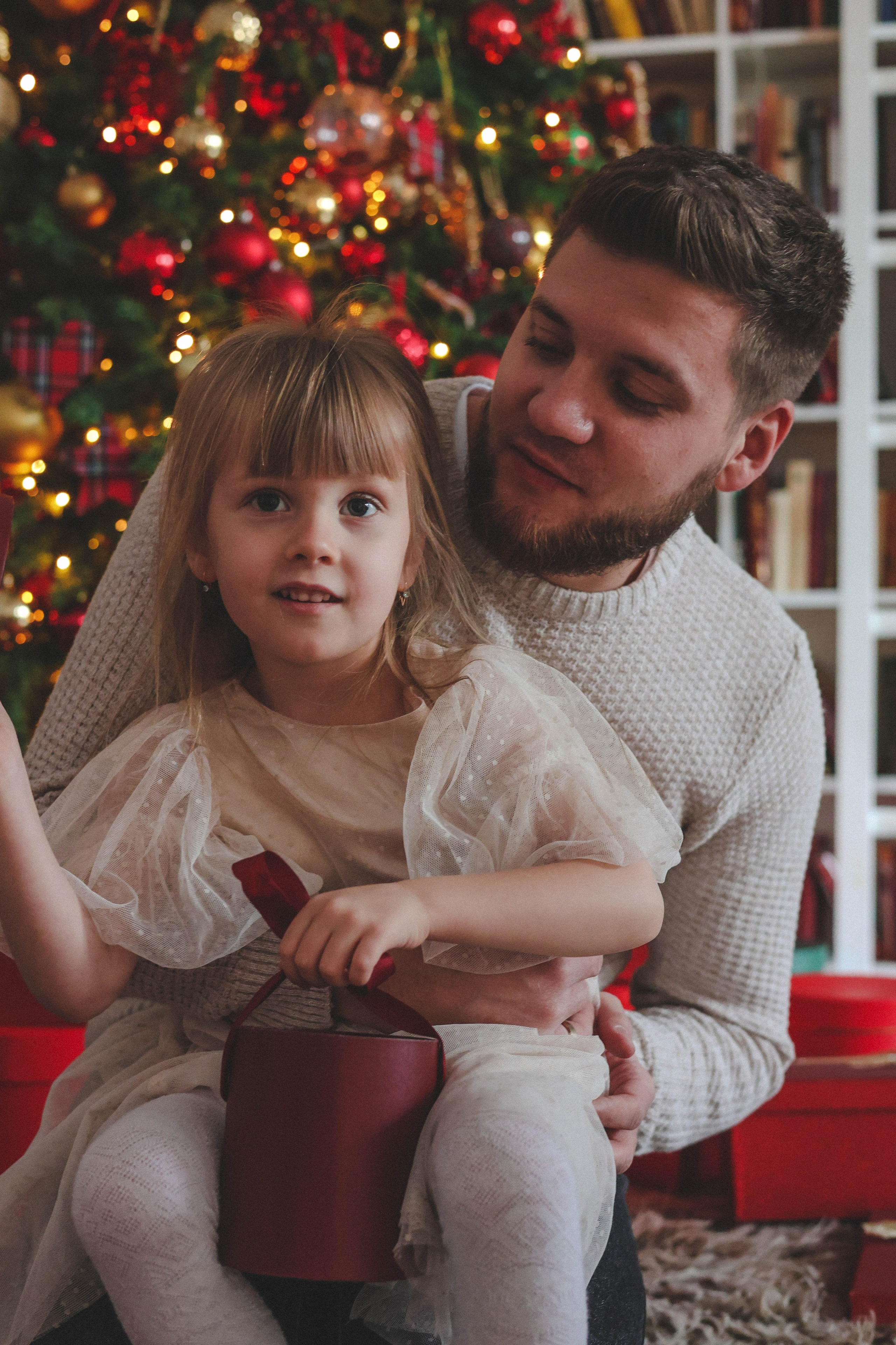 Новогодняя история «Кира и ее семья». Фотограф в Москве Анастасия Калинина