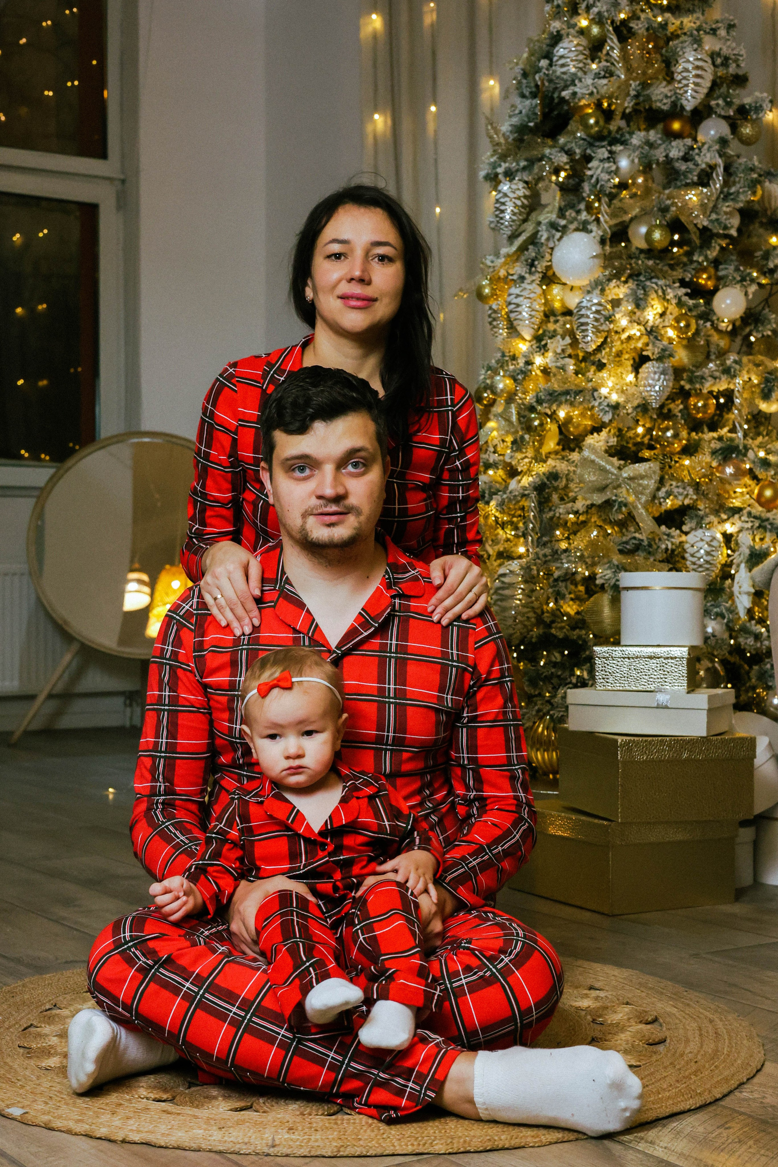 Новогодняя история «Наталья и ее семья». Фотограф в Москве Анастасия Калинина