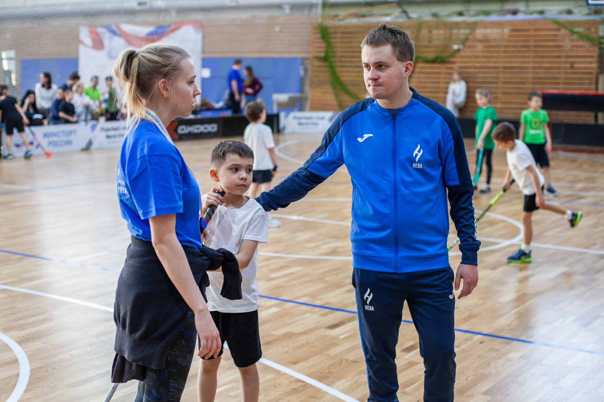 Турнир по флорболу. Фотограф Евгения Архипова
