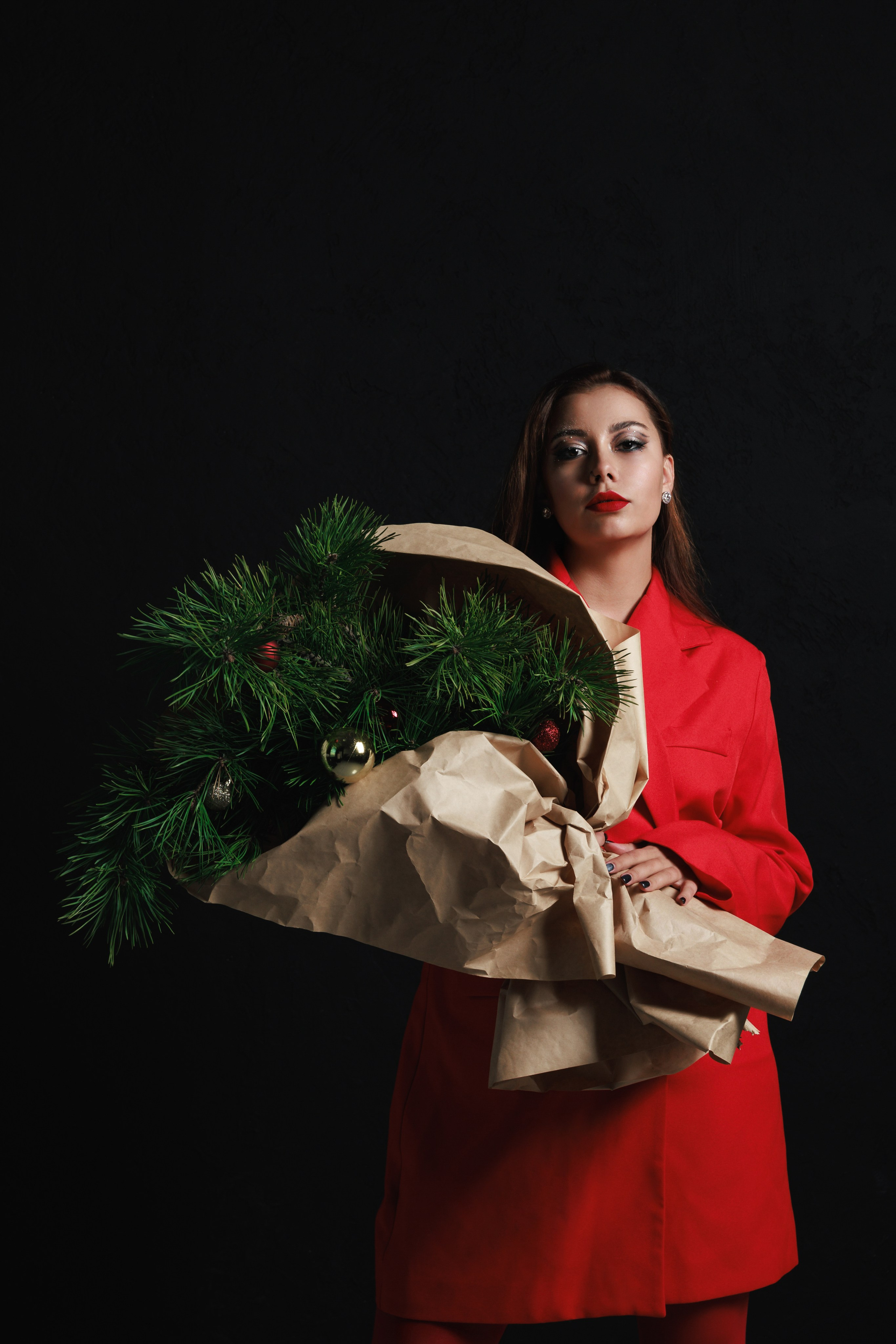 Алина_новогодний минимализм. Фотограф Воронеж, Новая Усмань Мария Бублик