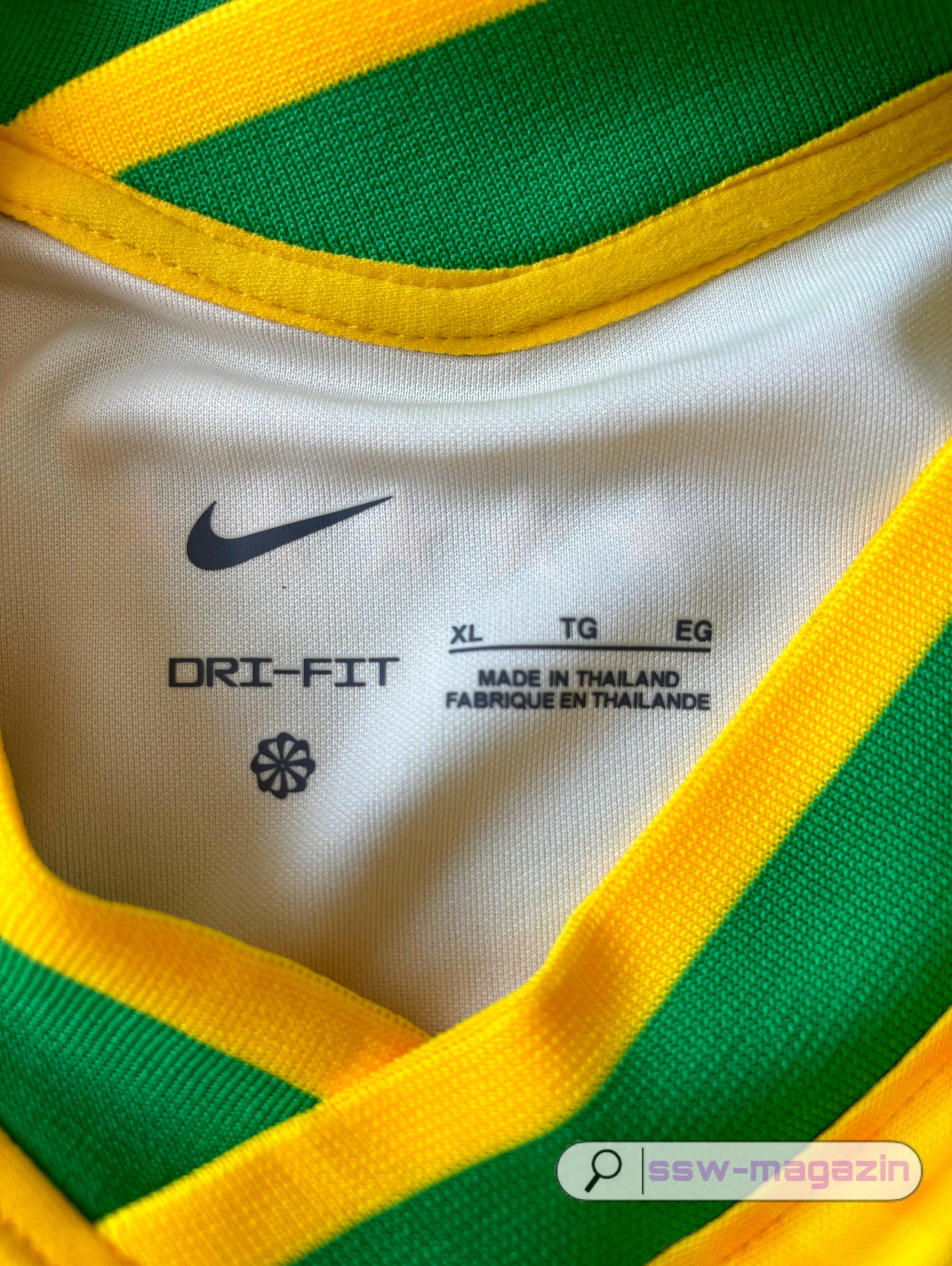 Футболка сборной Бразилии жёлтая 2023-2024 купить. Футбольный магазин — ssw_magazin