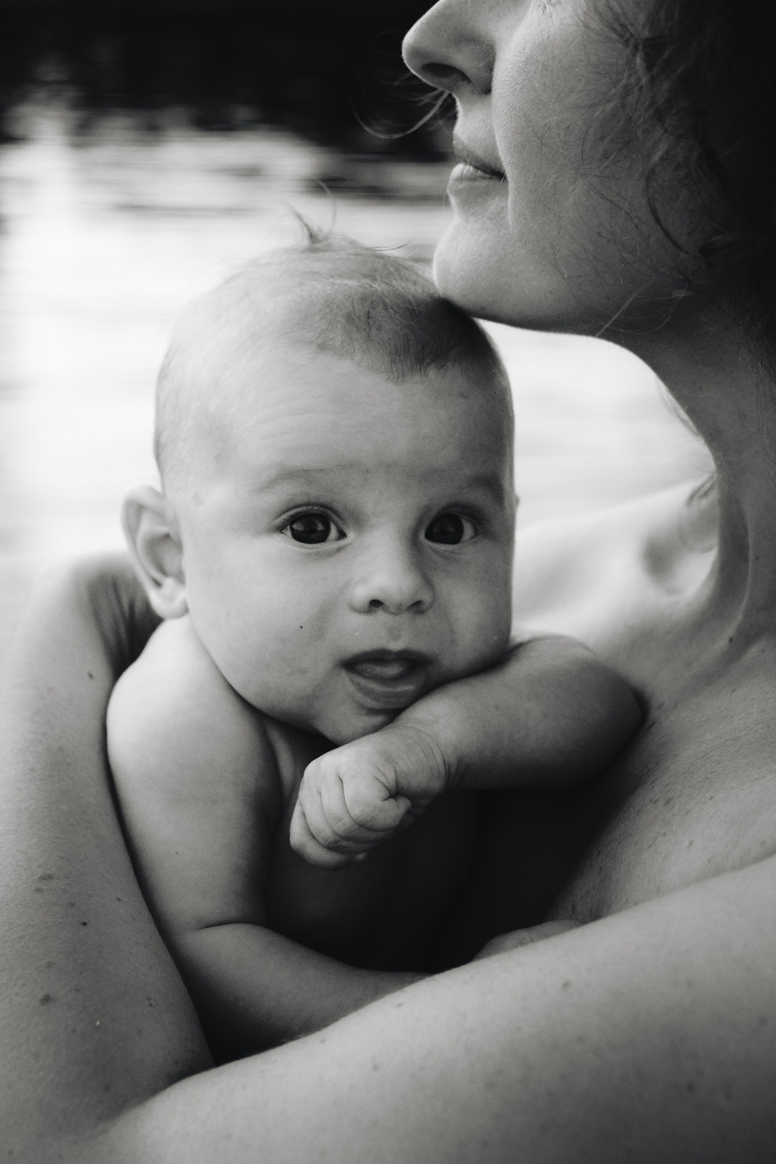 Елена с сыном. Фотограф Наташа Лисица