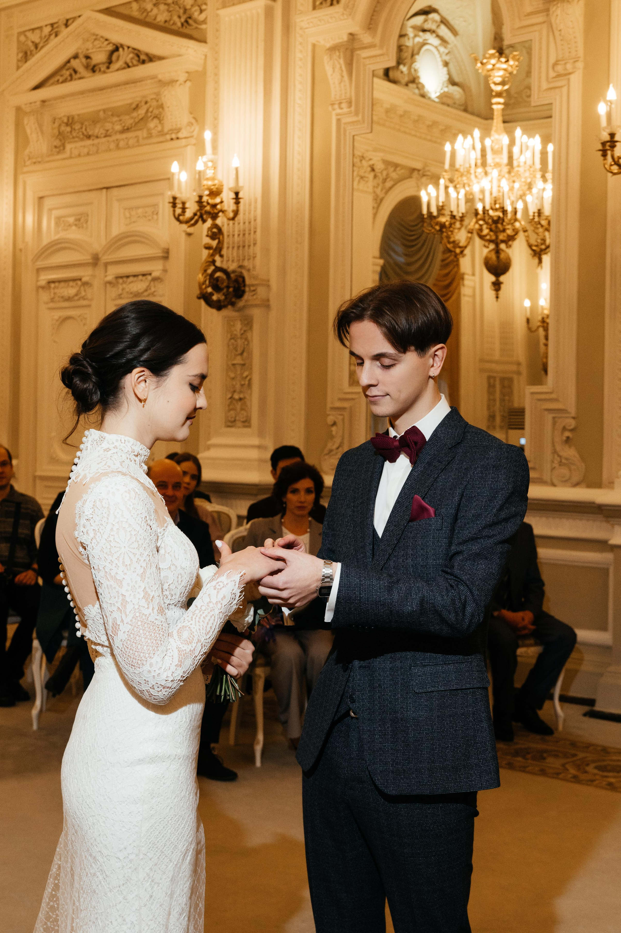 Снежный Питер, свадьба Даниила и Екатерины. Свадебные, портретные и семейные фотографы в Петербурге