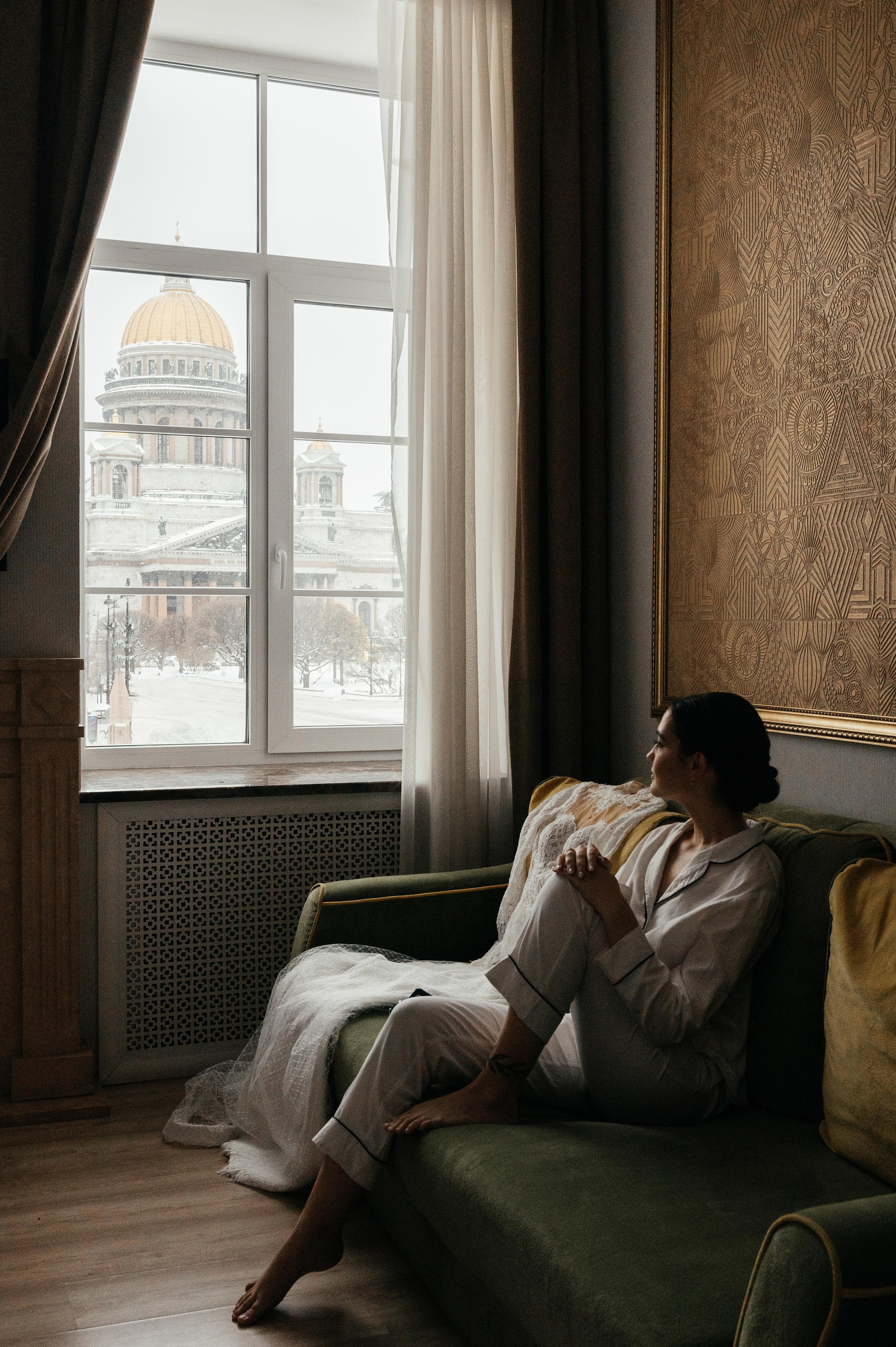 Снежный Питер, свадьба Даниила и Екатерины. Свадебные, портретные и семейные фотографы в Петербурге