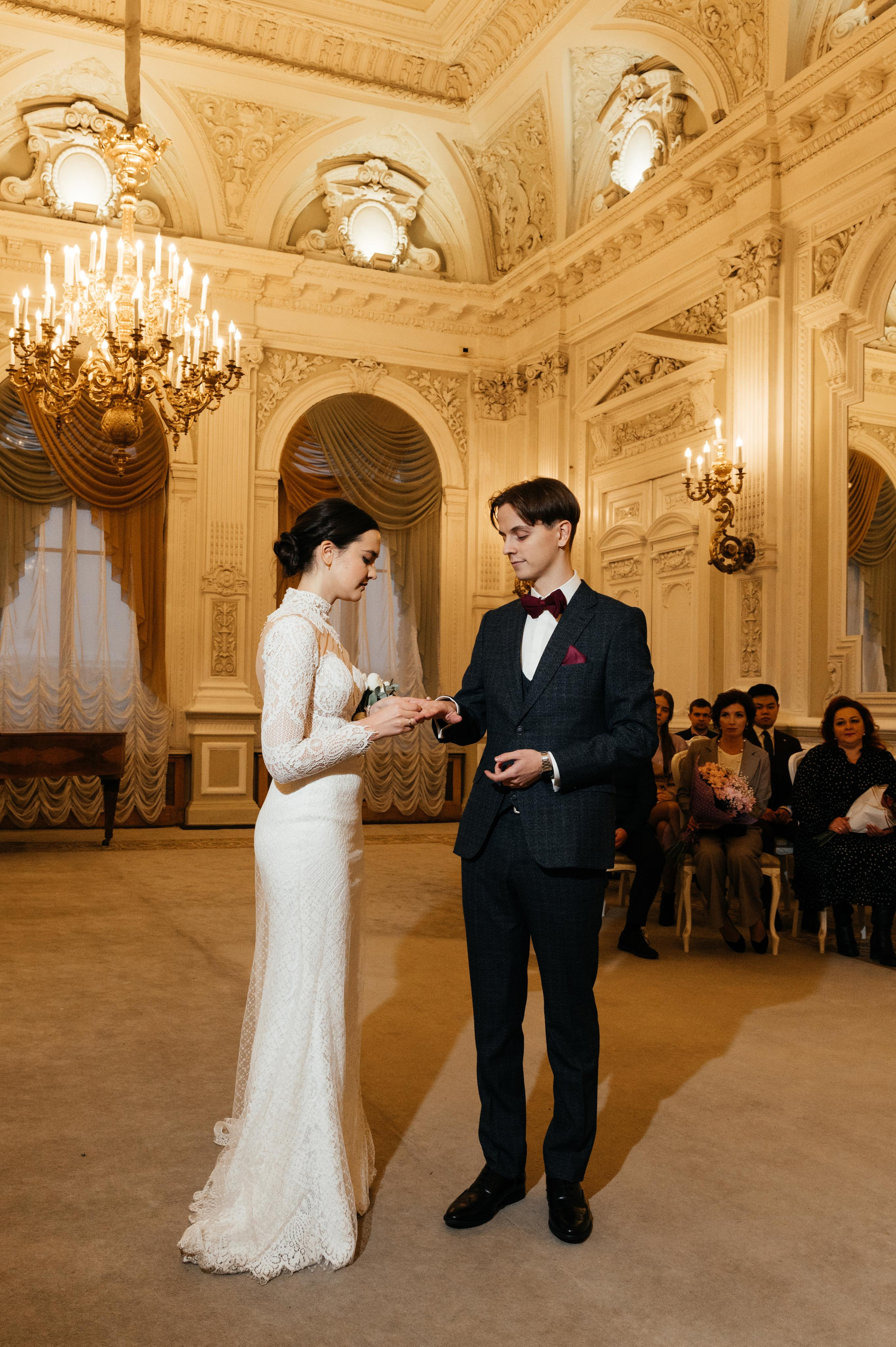 Снежный Питер, свадьба Даниила и Екатерины. Свадебные, портретные и семейные фотографы в Петербурге