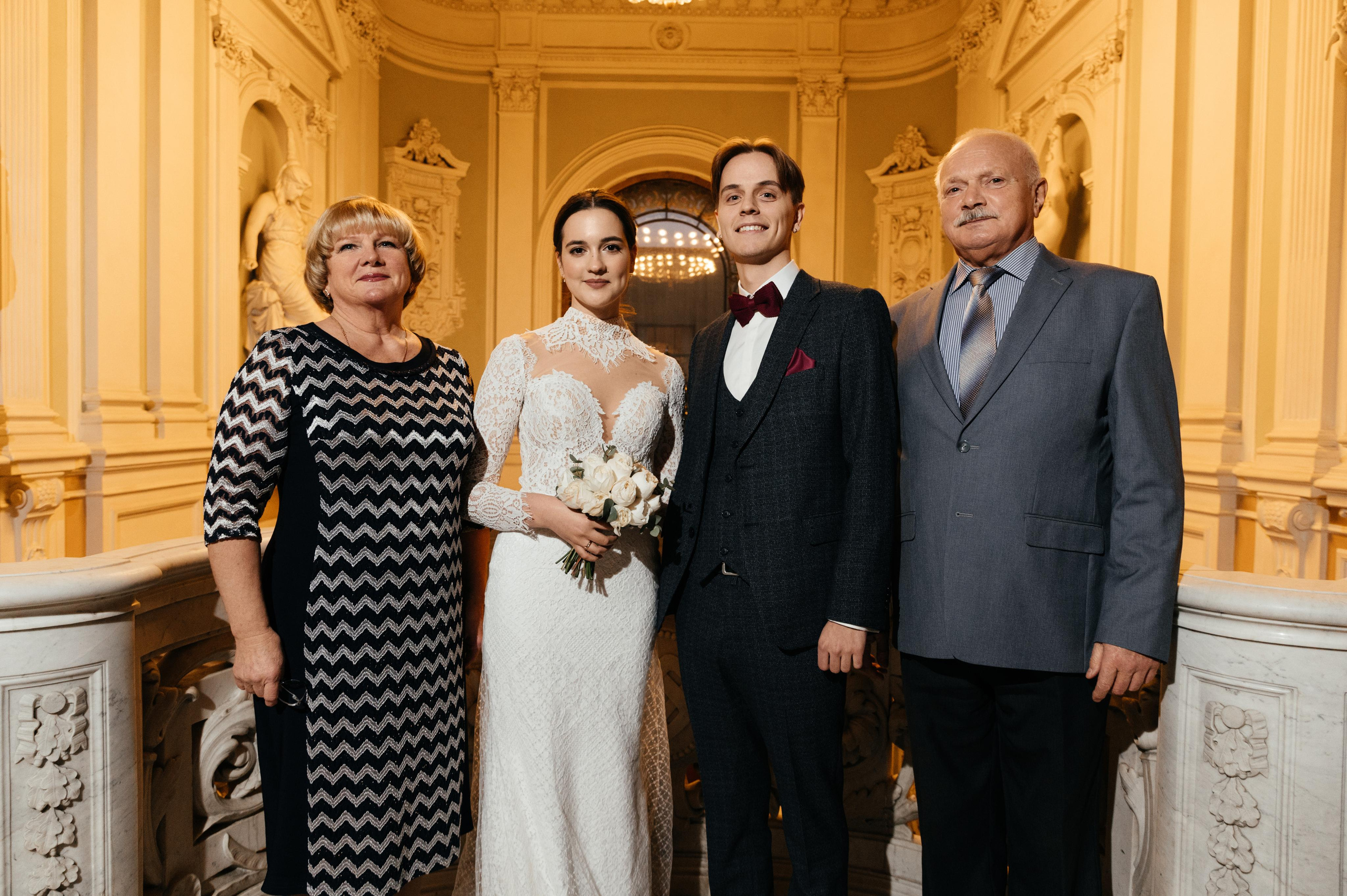 Снежный Питер, свадьба Даниила и Екатерины. Свадебные, портретные и семейные фотографы в Петербурге