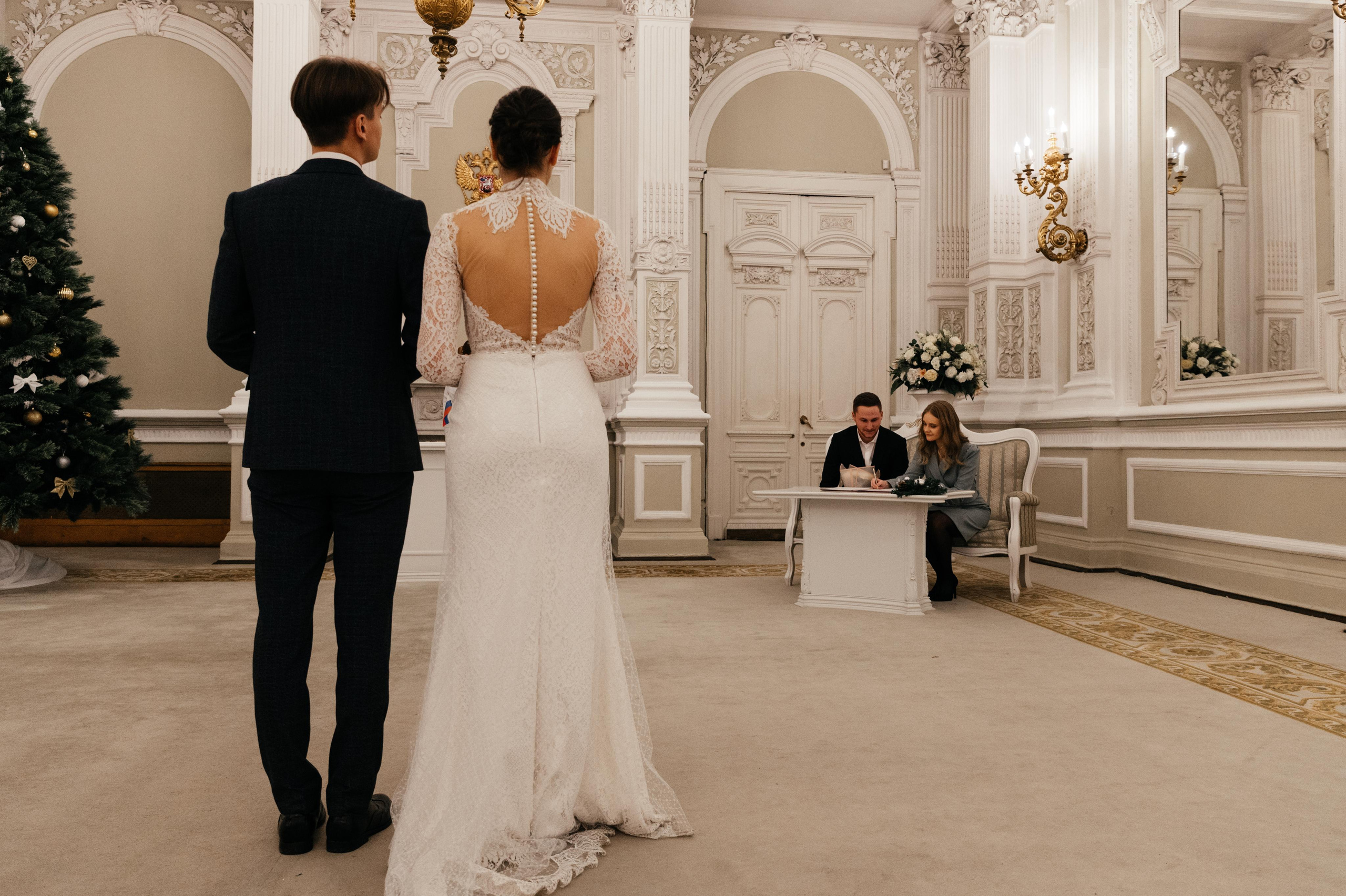 Снежный Питер, свадьба Даниила и Екатерины. Свадебные, портретные и семейные фотографы в Петербурге