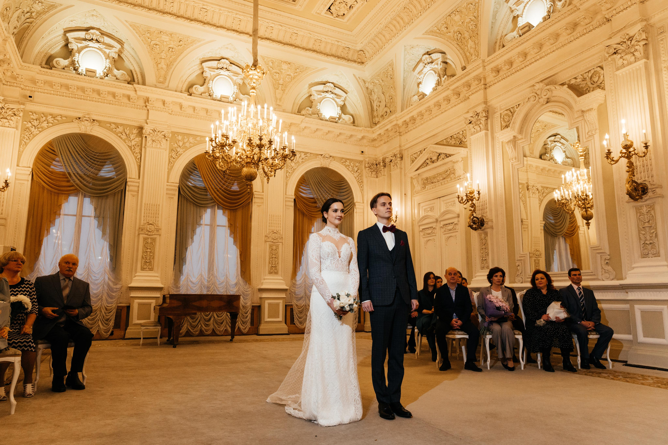 Снежный Питер, свадьба Даниила и Екатерины. Свадебные, портретные и семейные фотографы в Петербурге