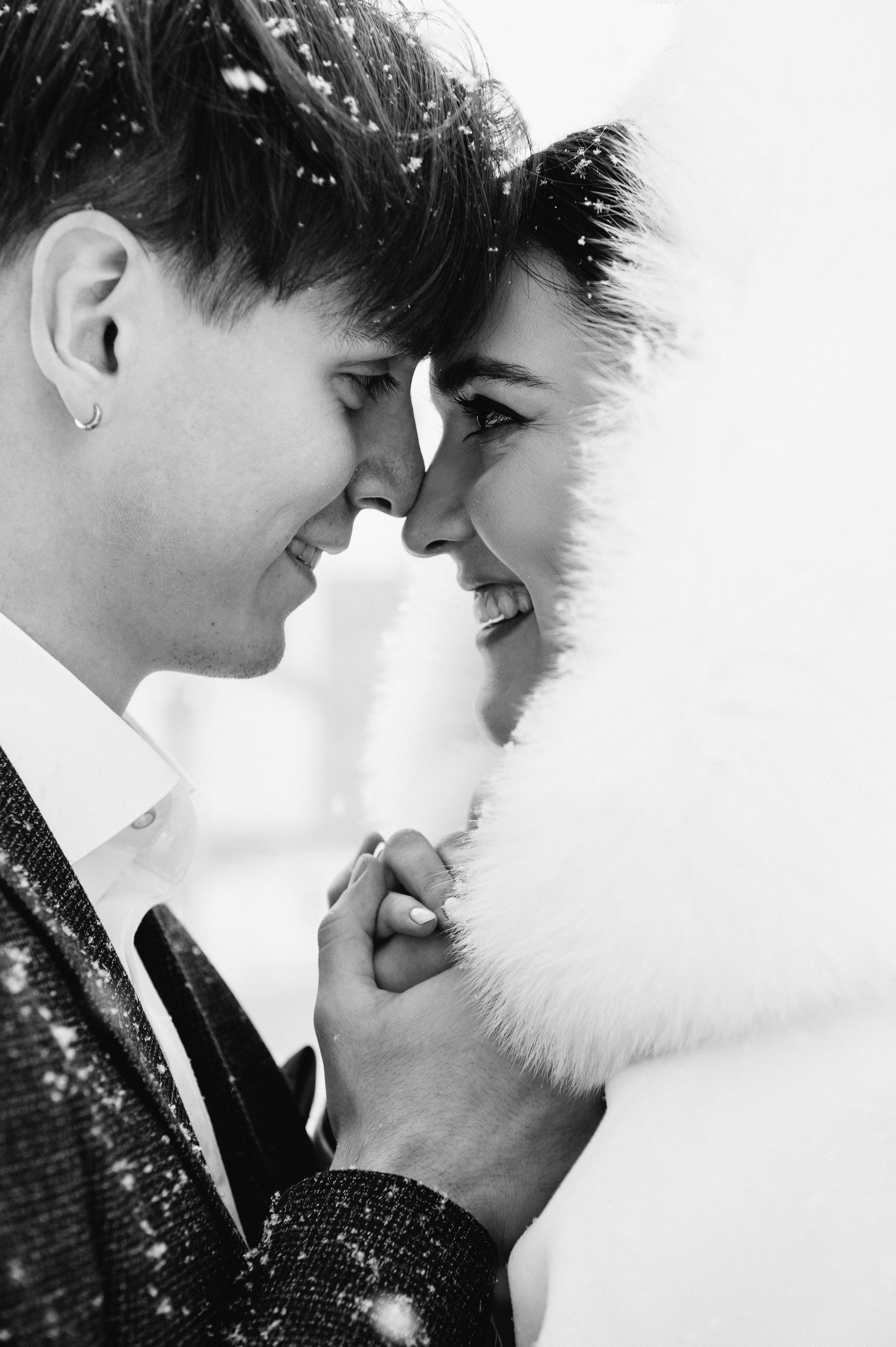 Снежный Питер, свадьба Даниила и Екатерины. Свадебные, портретные и семейные фотографы в Петербурге