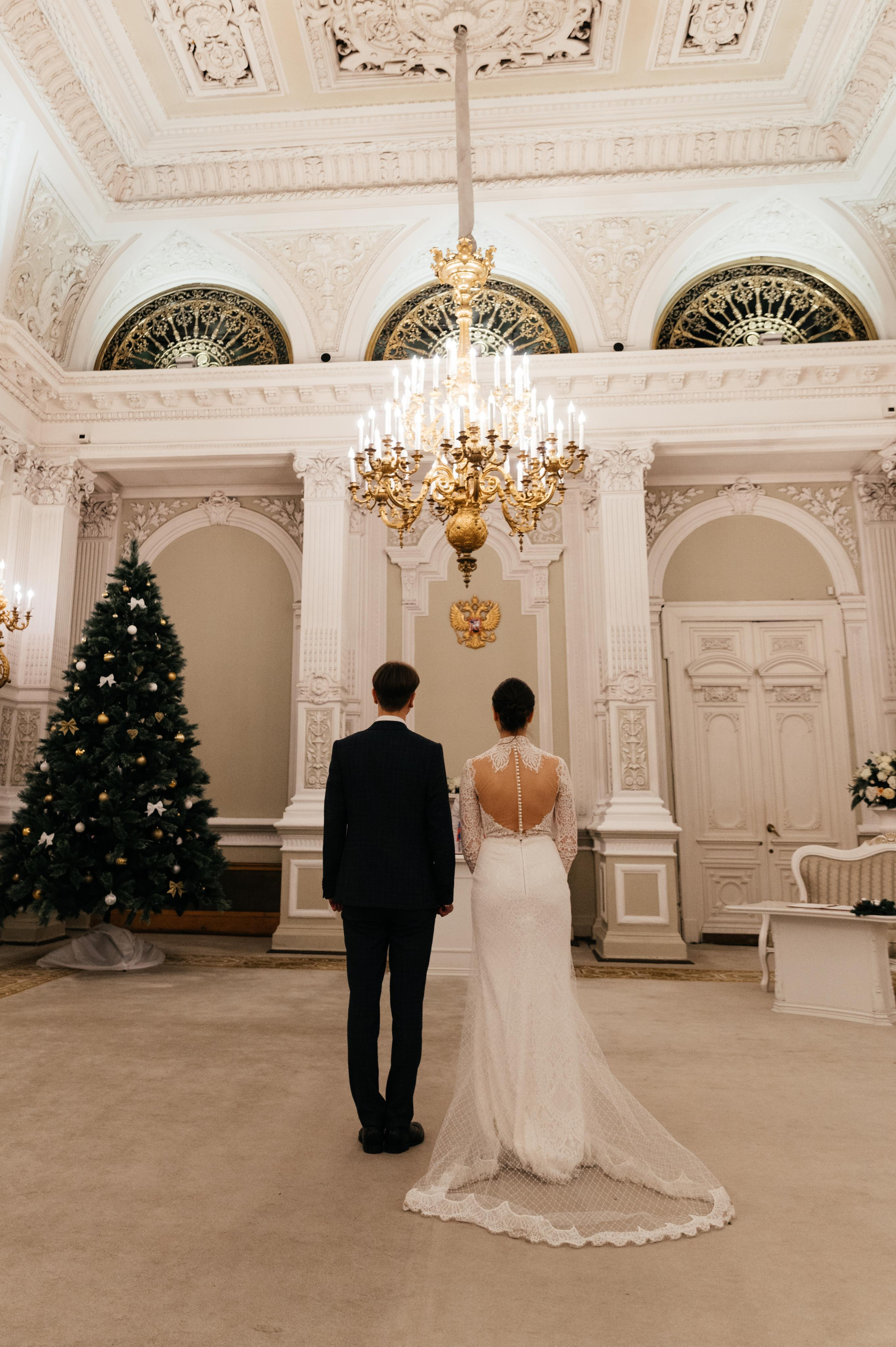 Снежный Питер, свадьба Даниила и Екатерины. Свадебные, портретные и семейные фотографы в Петербурге