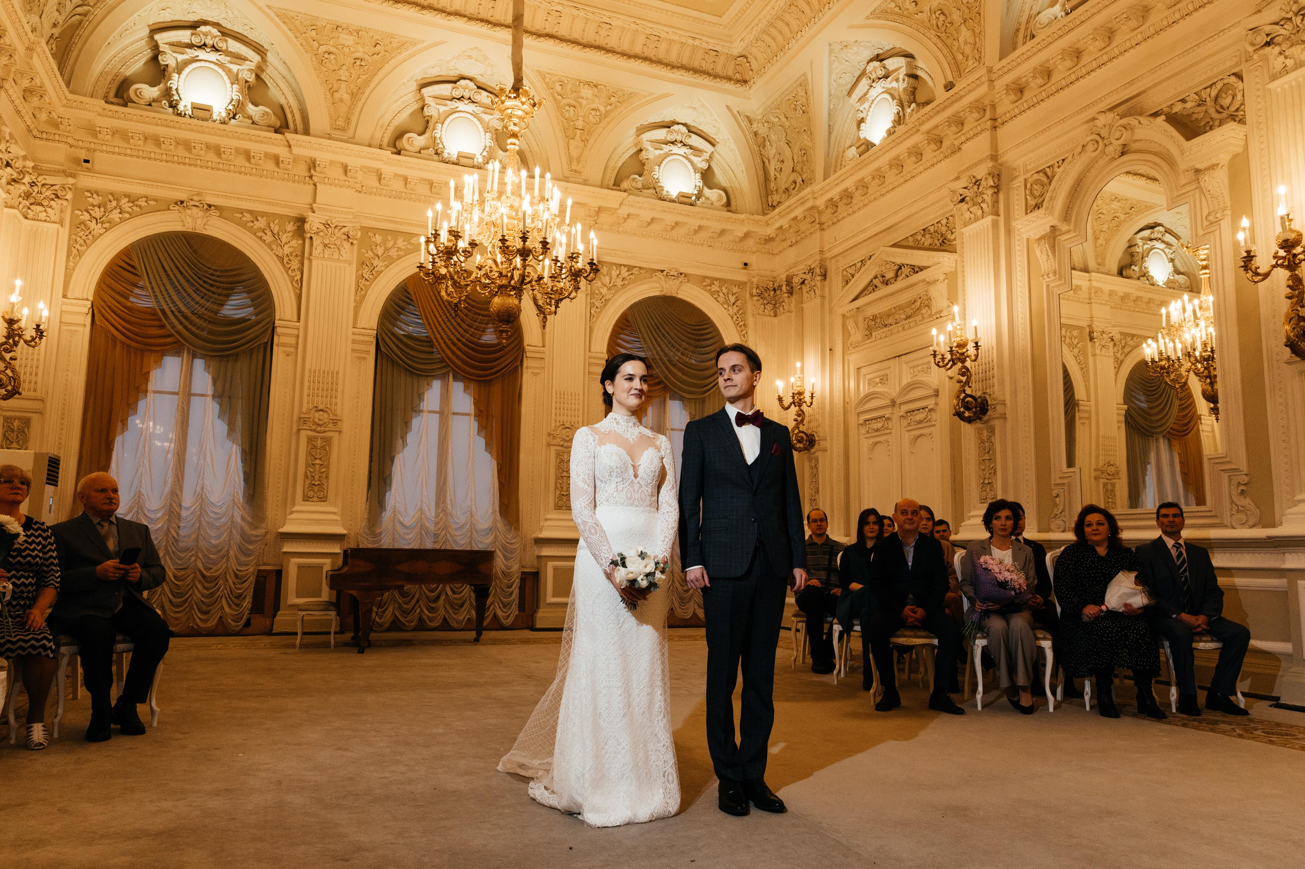 Снежный Питер, свадьба Даниила и Екатерины. Свадебные, портретные и семейные фотографы в Петербурге