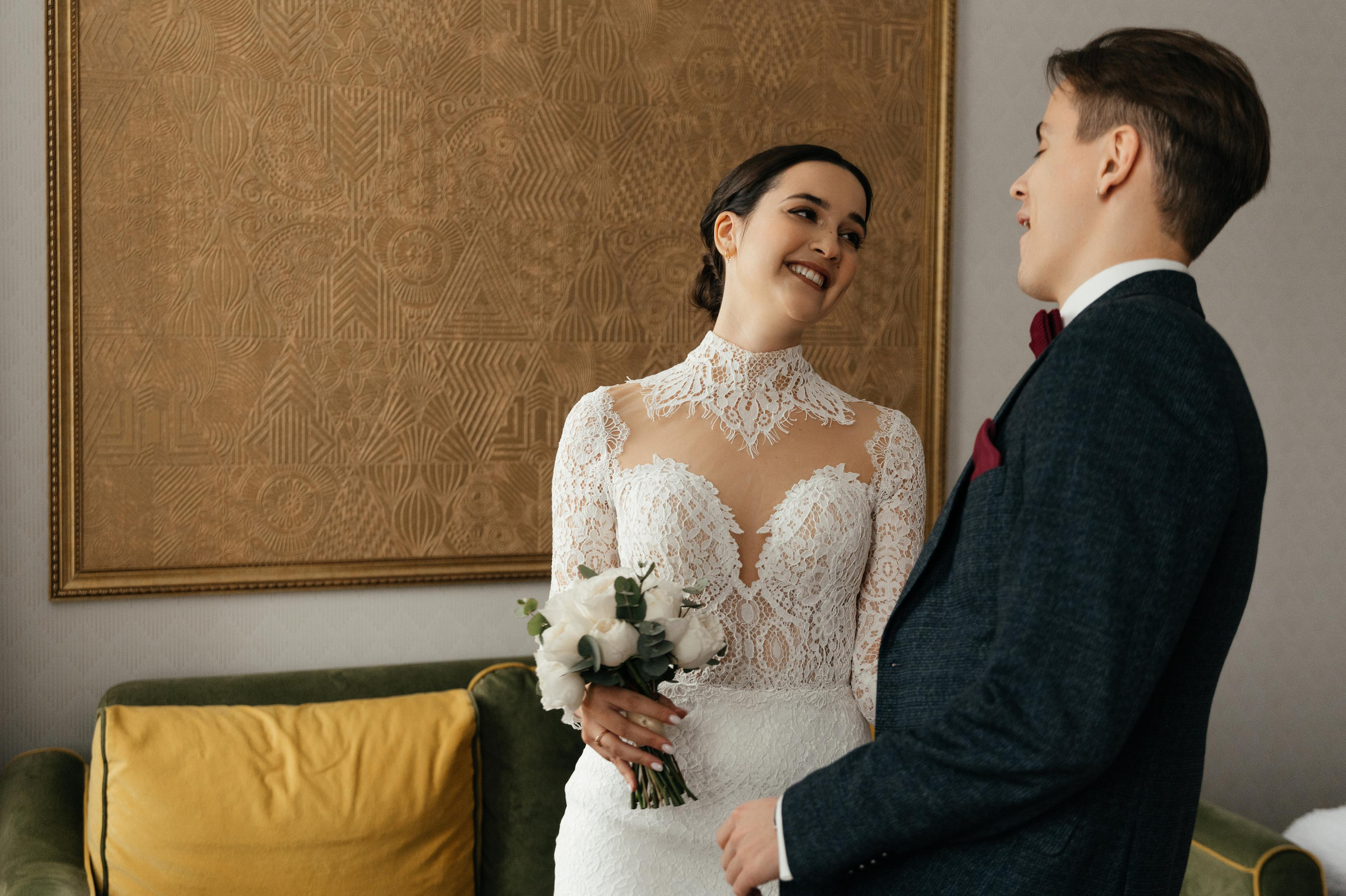 Снежный Питер, свадьба Даниила и Екатерины. Свадебные, портретные и семейные фотографы в Петербурге