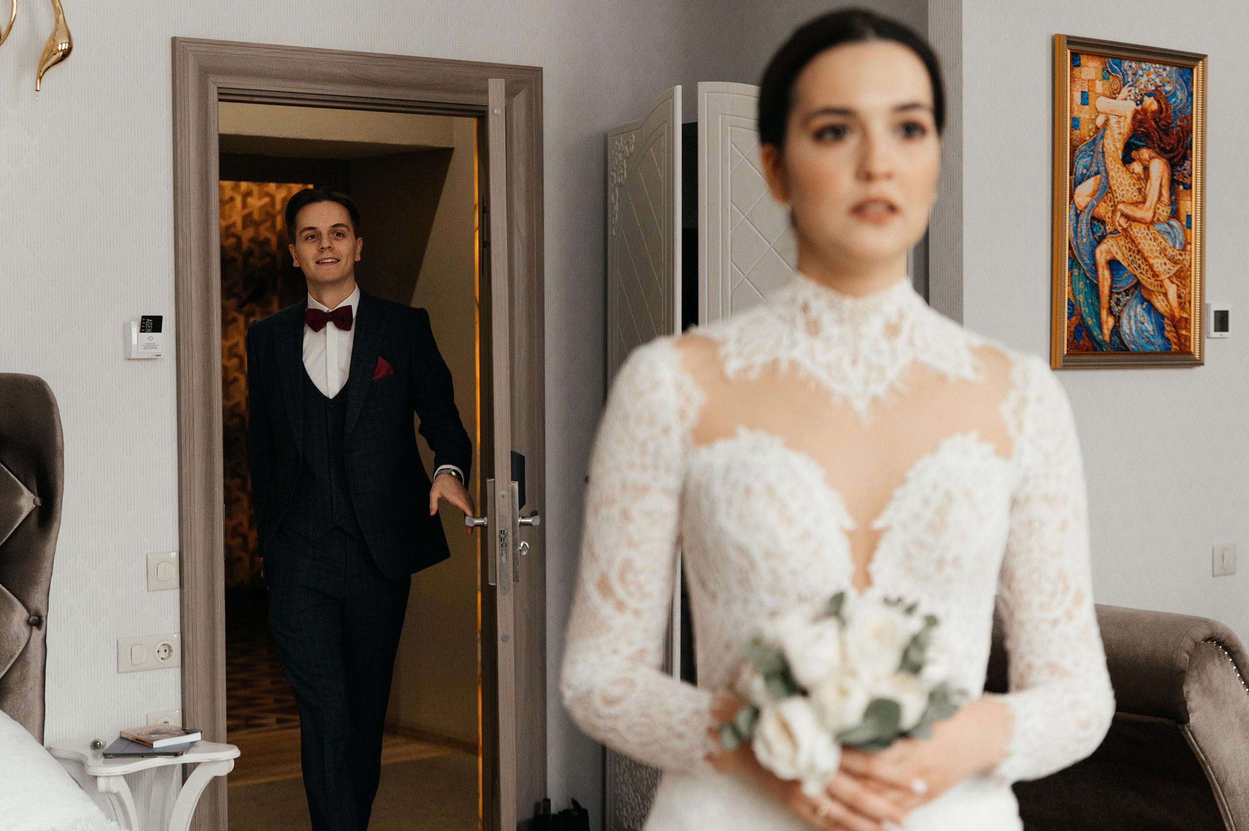 Снежный Питер, свадьба Даниила и Екатерины. Свадебные, портретные и семейные фотографы в Петербурге