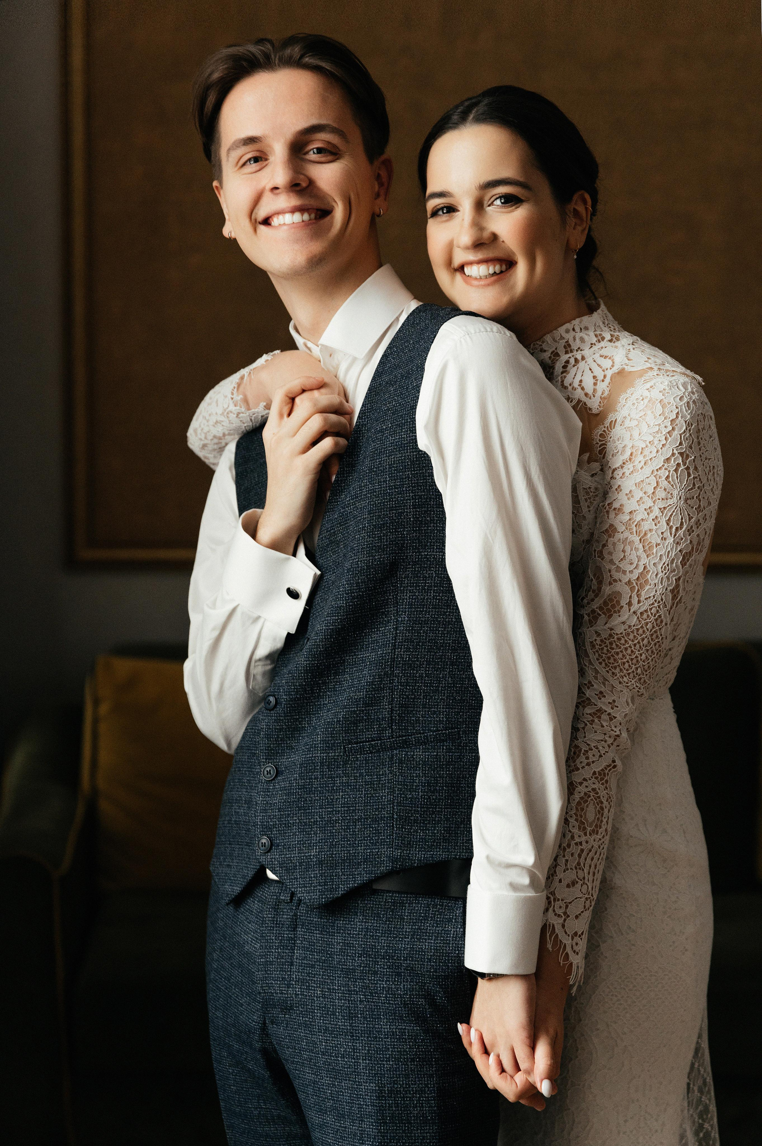 Снежный Питер, свадьба Даниила и Екатерины. Свадебные, портретные и семейные фотографы в Петербурге