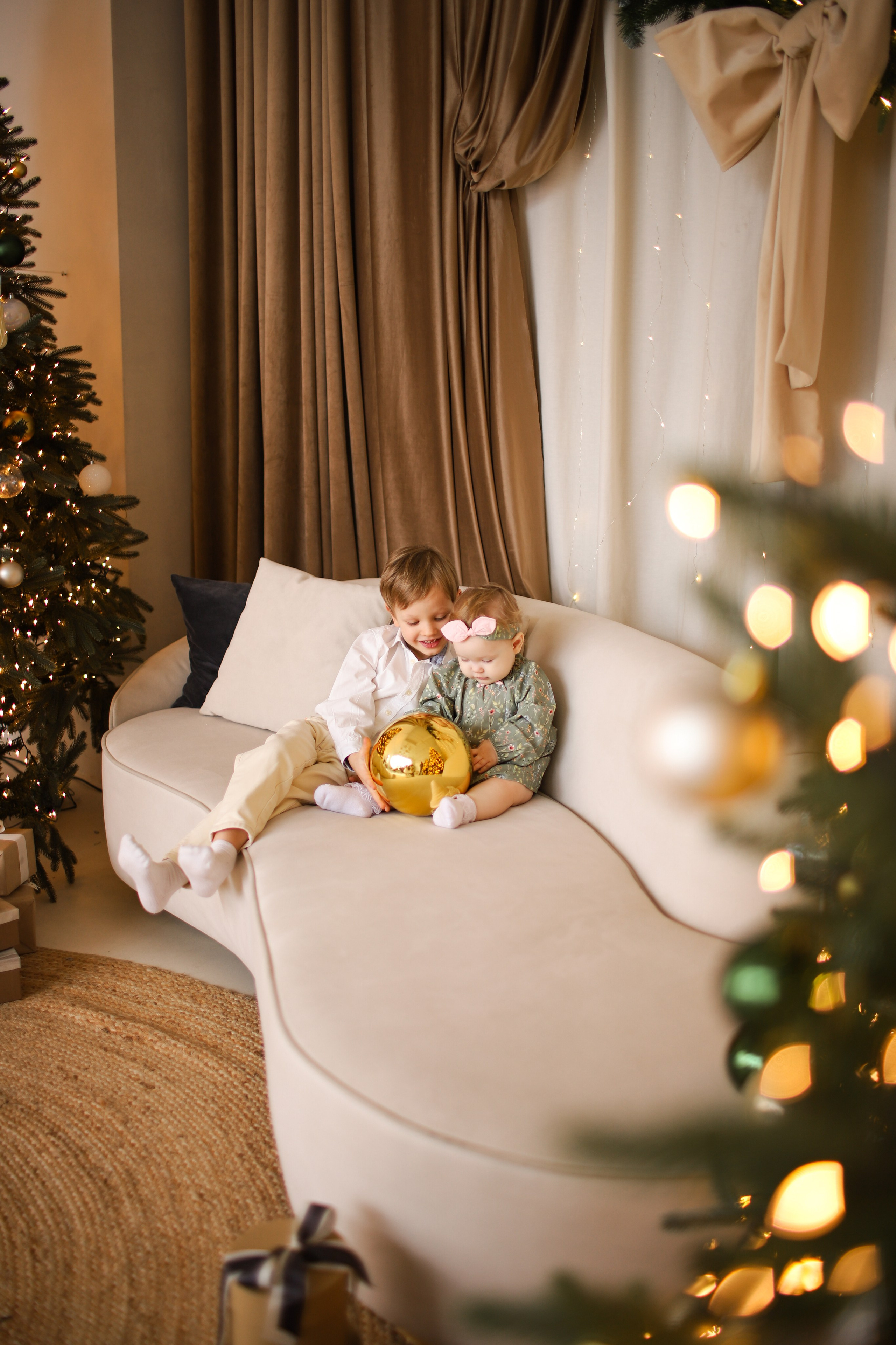 Новогодние детские фотосессии. Ирина Кан Фотограф новорожденных в Екатеринбурге