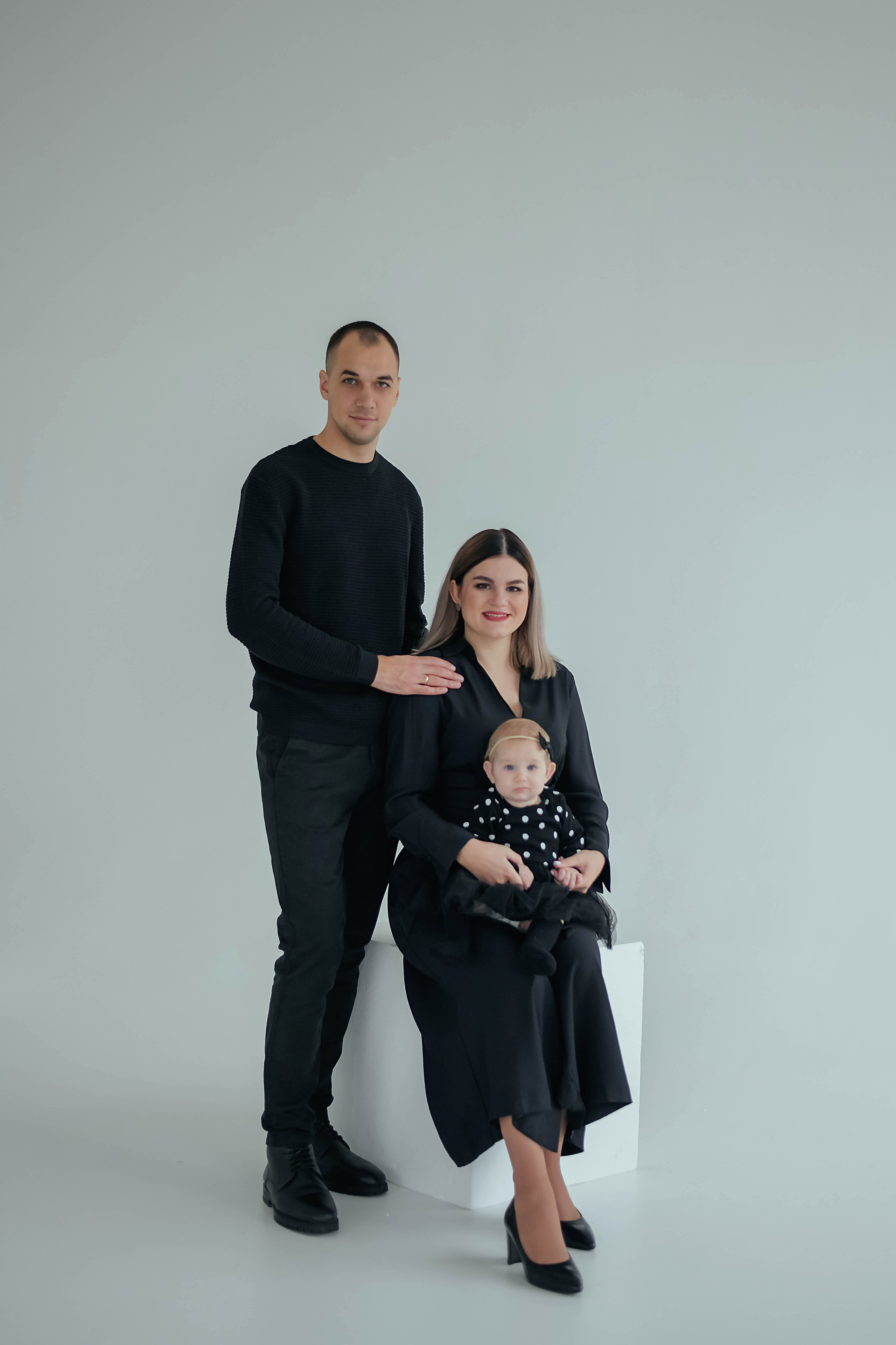 Семейная на циклораме. Фотограф Подольск