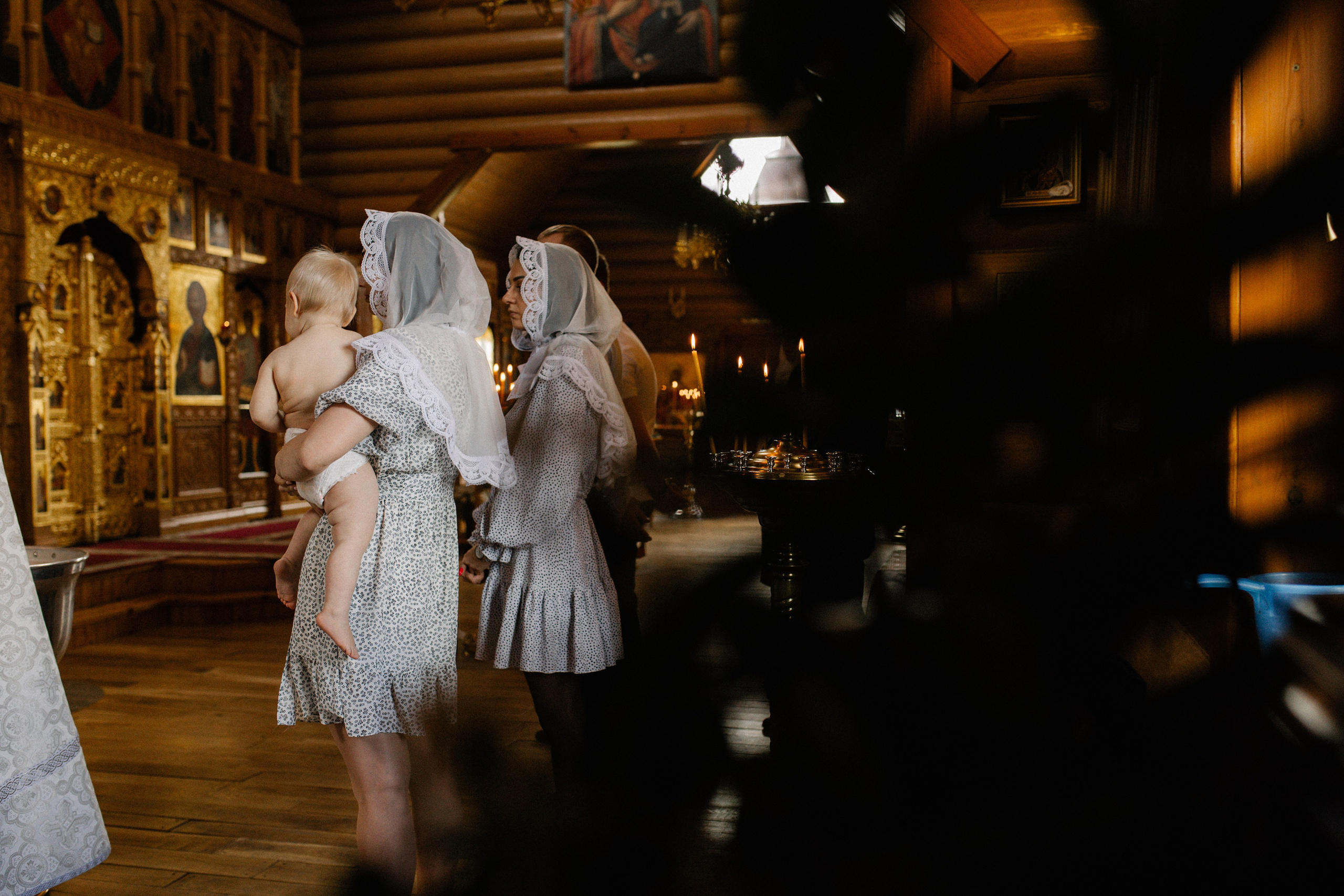 Крещение. Фотограф Катя Трусова