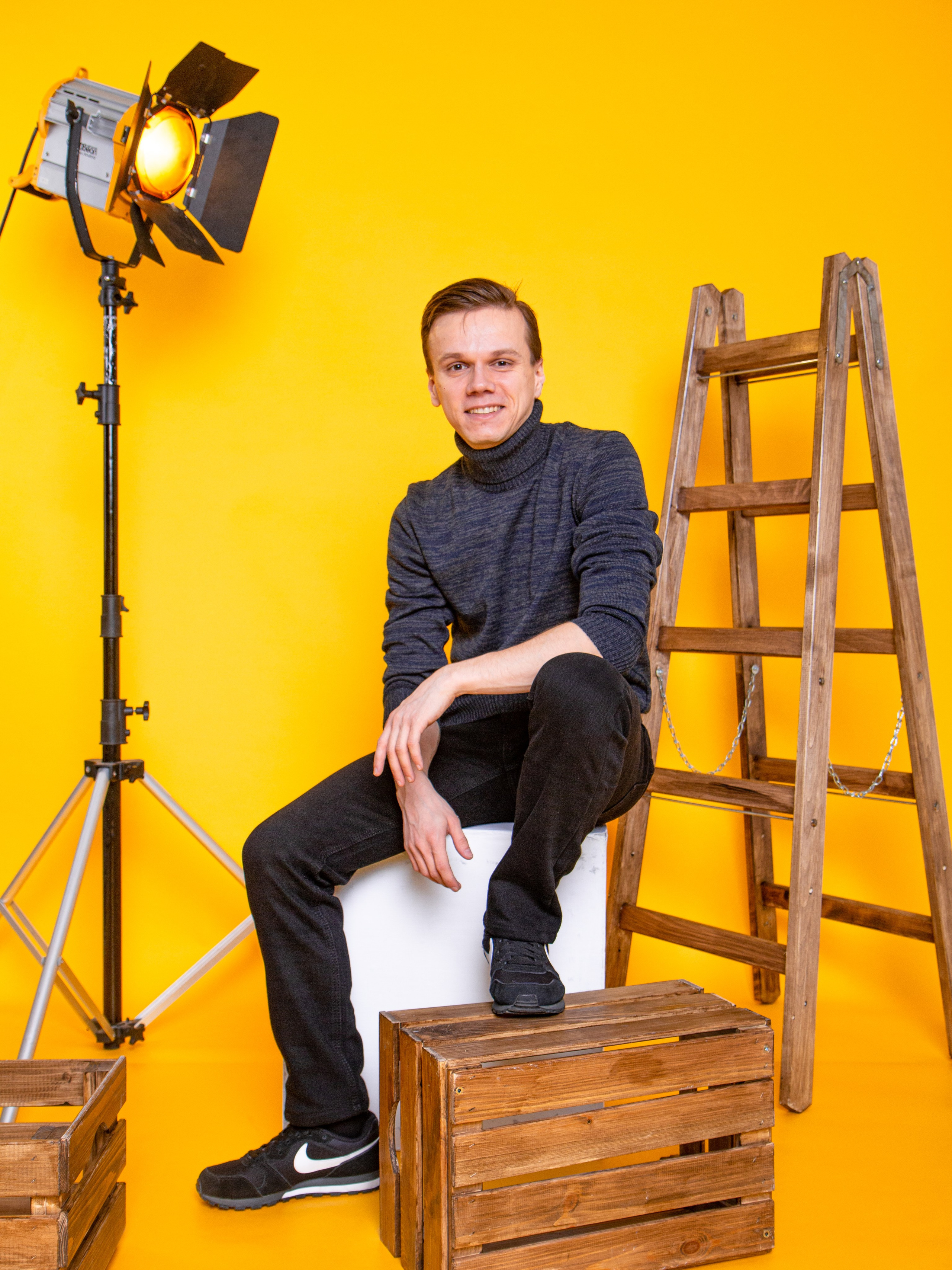 Мужские портреты. Предметный и репортажный фотограф Алексей Кротов