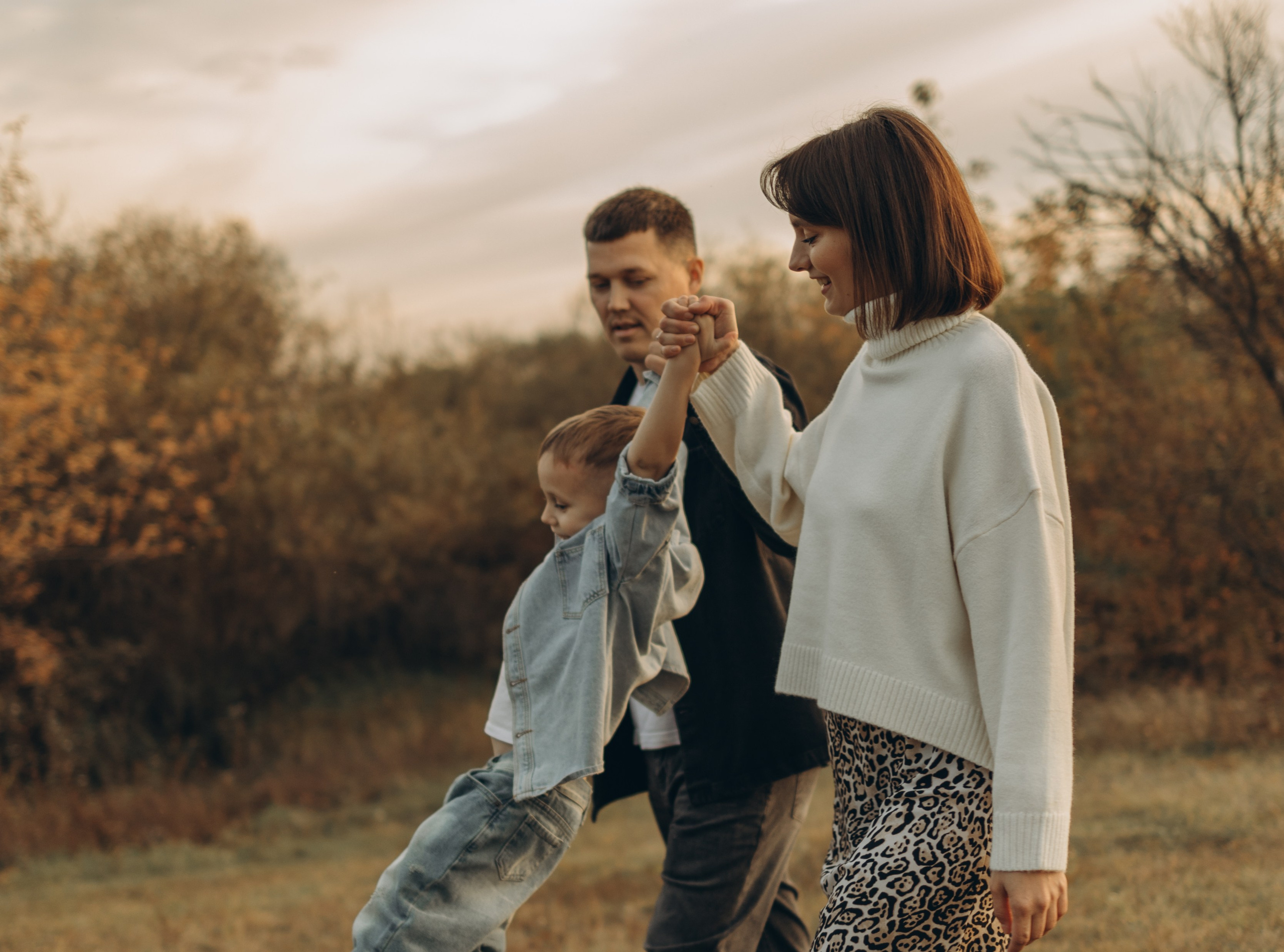 Сентябрьский вечер. Семейный и детский фотограф в Тюмени Вика Алленова