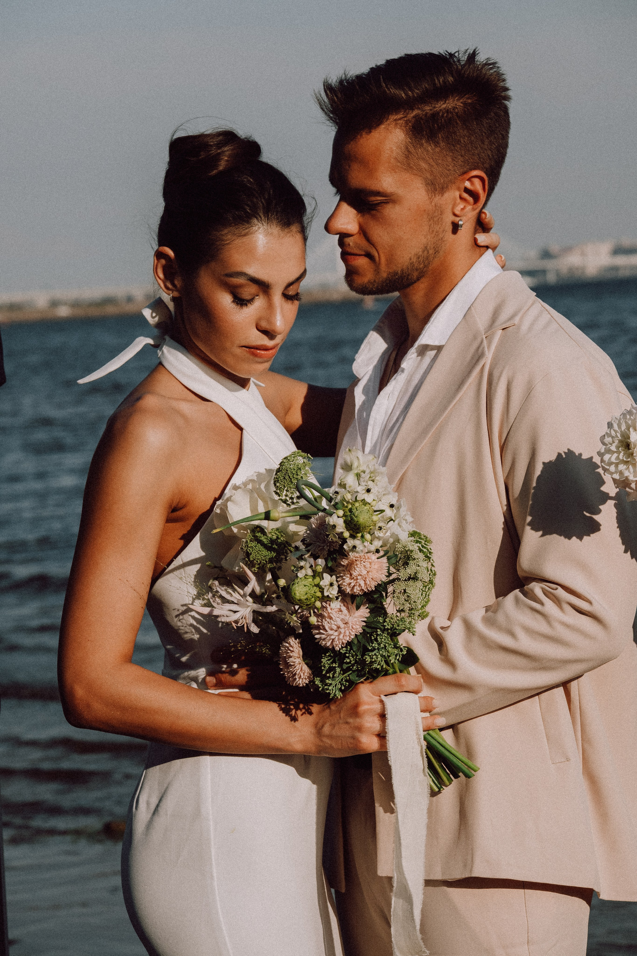 СВАДЕБНАЯ ФОТОСЕССИЯ ВЫЕЗДНОЙ ЦЕРЕМОНИИ (ФИНСКИЙ ЗАЛИВ). Профессиональный фотограф, Санкт-Петербург — Виктория Богомолова
