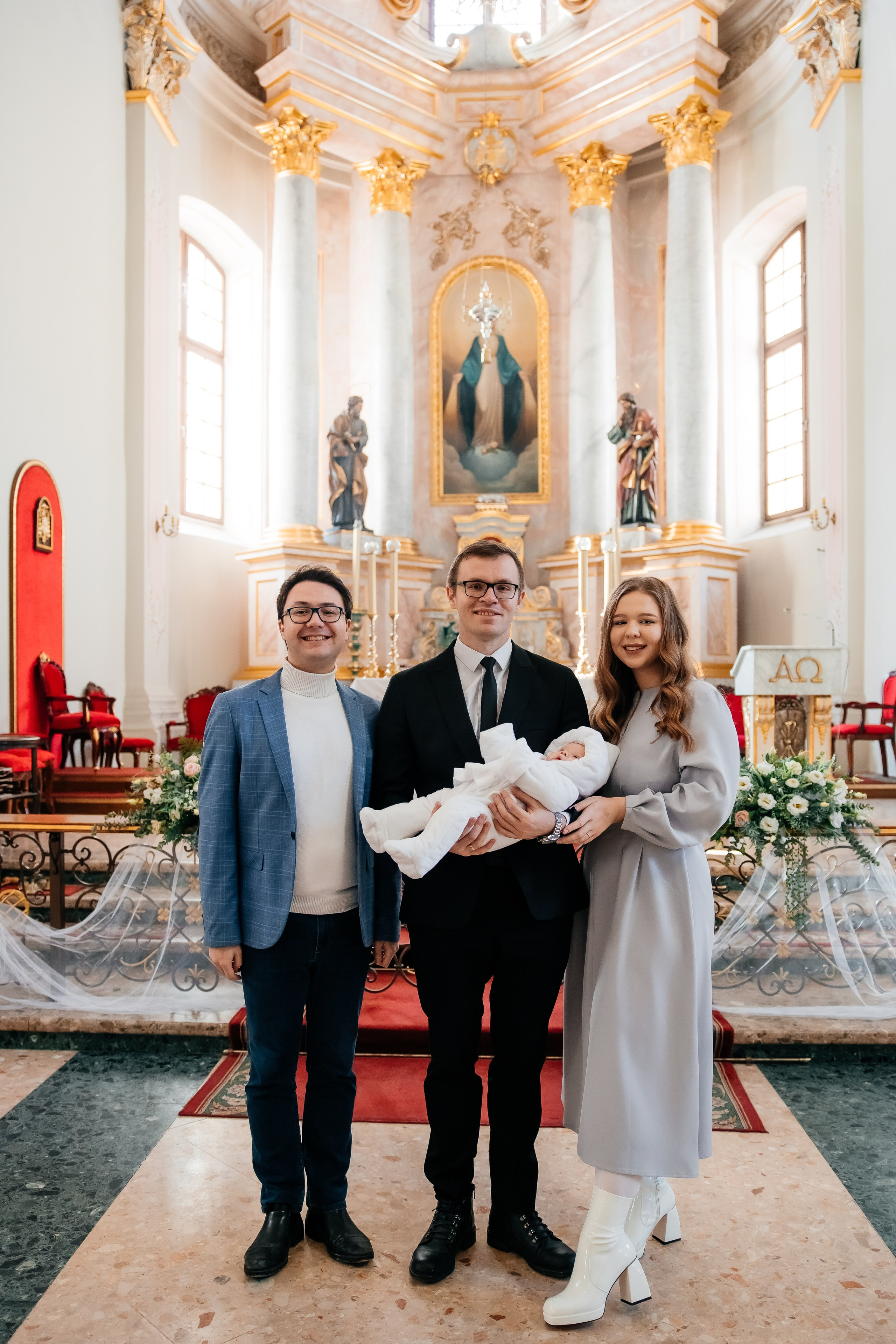 Крещение Софии. Архикафедральный костел Имени Пресвятой Девы Марии. Фотограф ВИКА МЕДУЗА