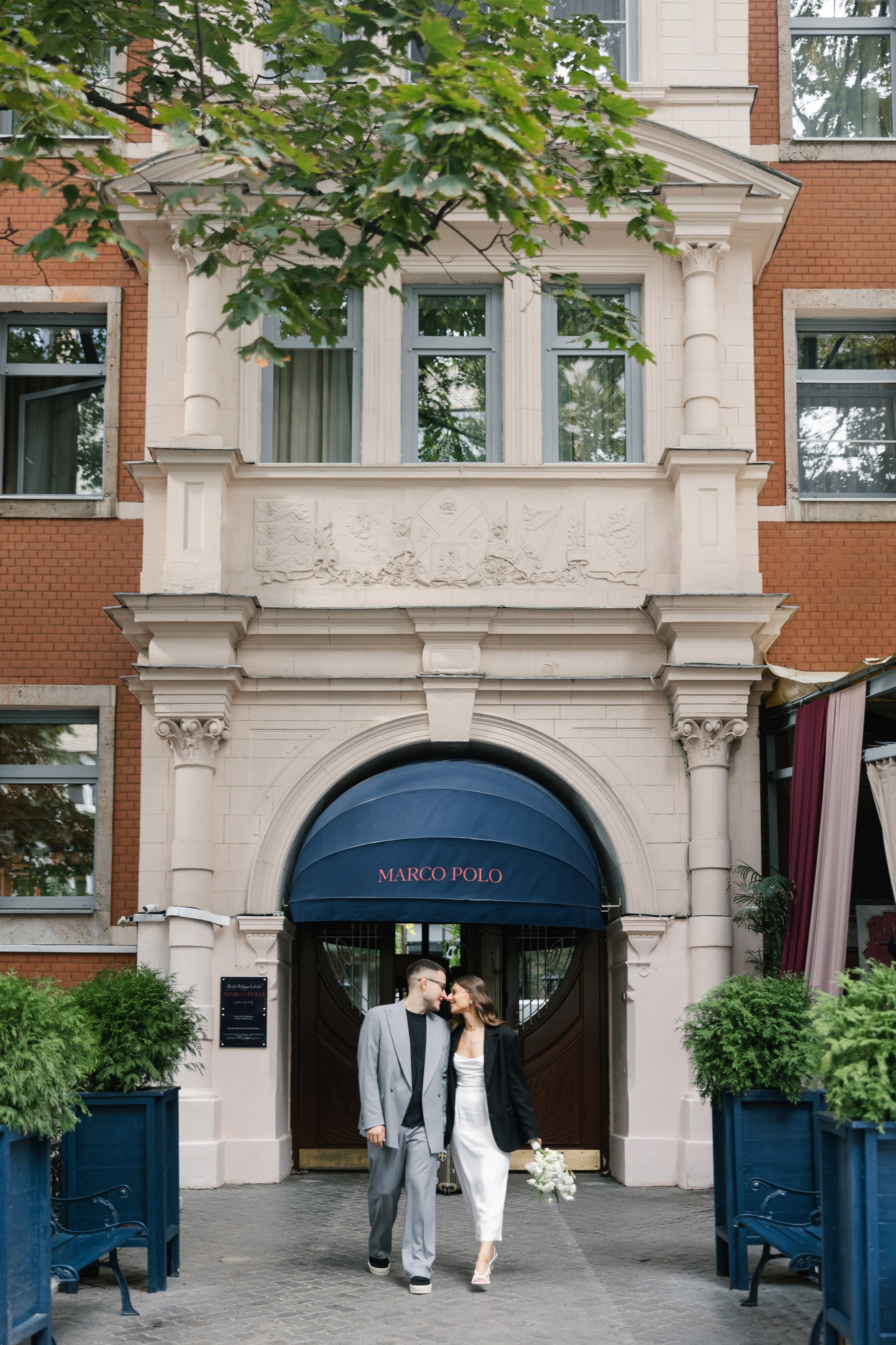 Мария и Артемий: Марко Поло, Савеловский 4 ЗАГС, Bagebi. Свадебный фотограф Москва