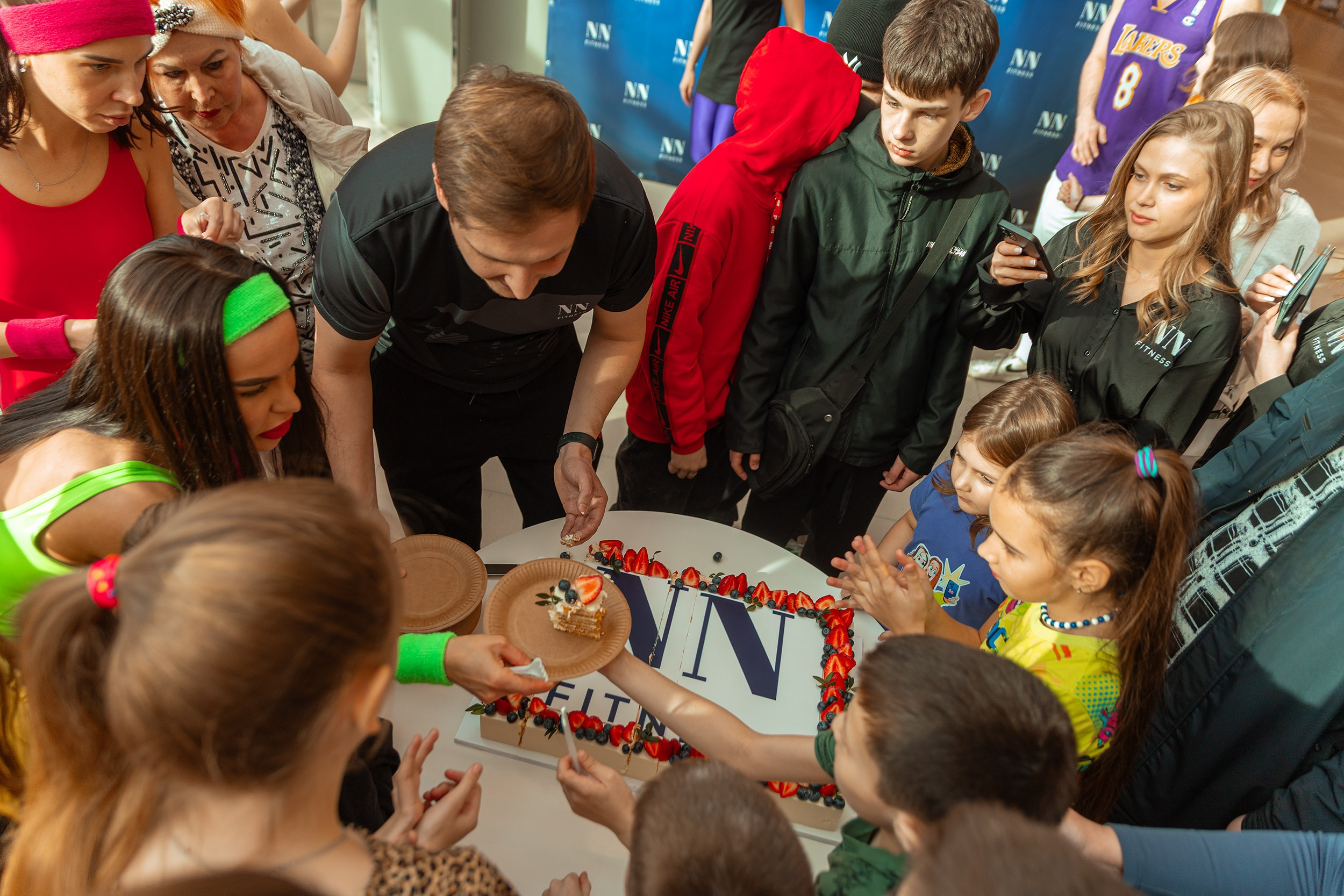 День рождения фитнес зала NN fitnes. Фотограф Тюмень