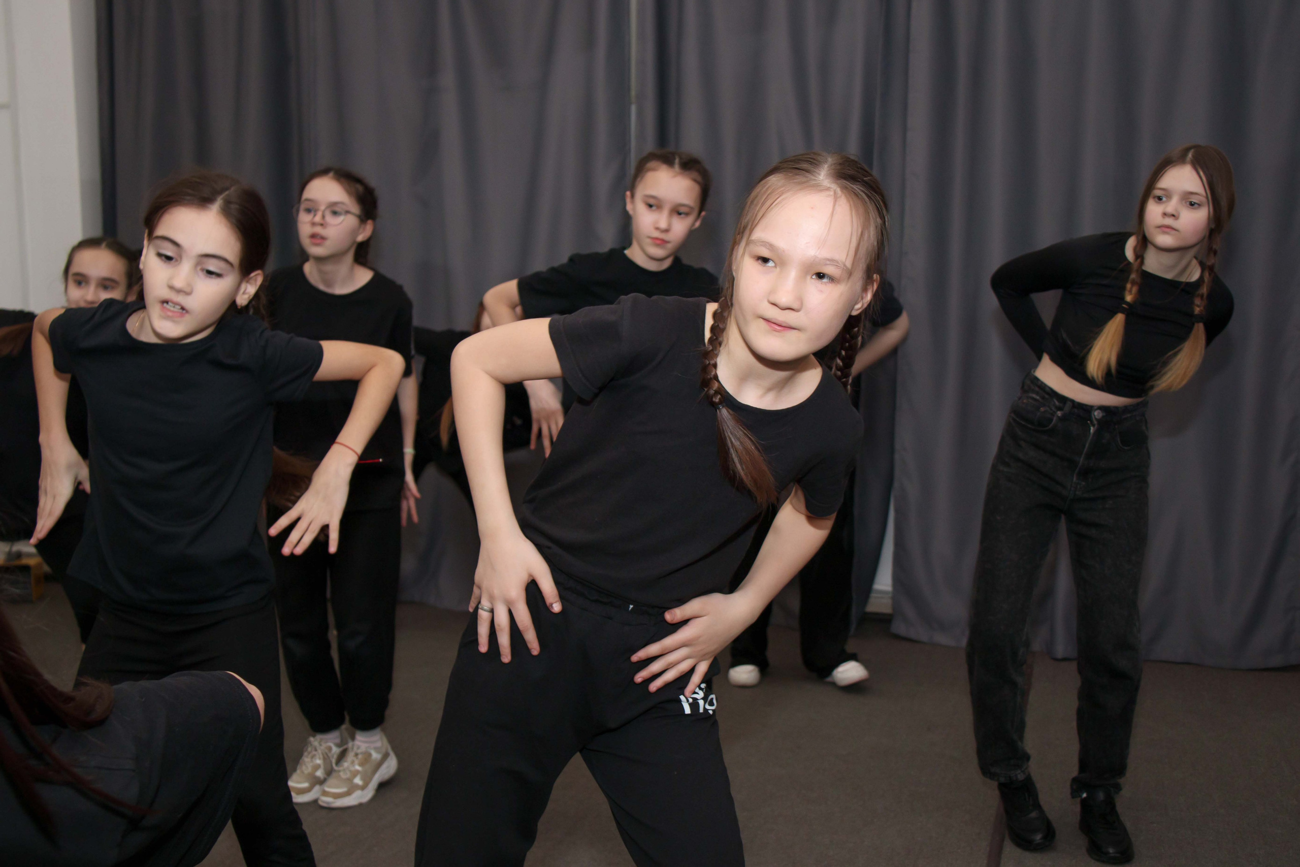 Тренировка в танц. школе. Репортажный Фотограф