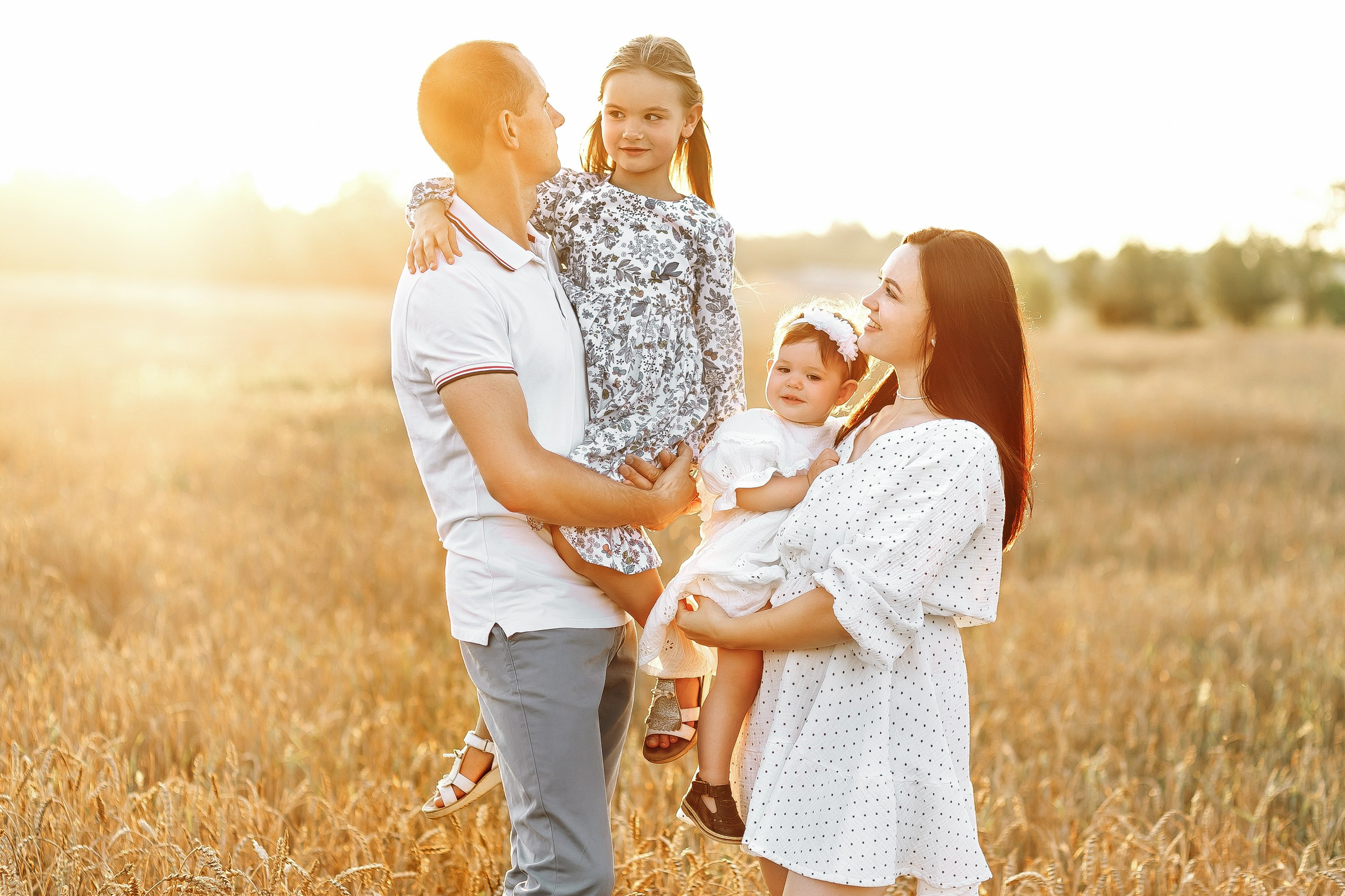 Семья Анны и Евгения. Портретный и семейный фотограф в Минске