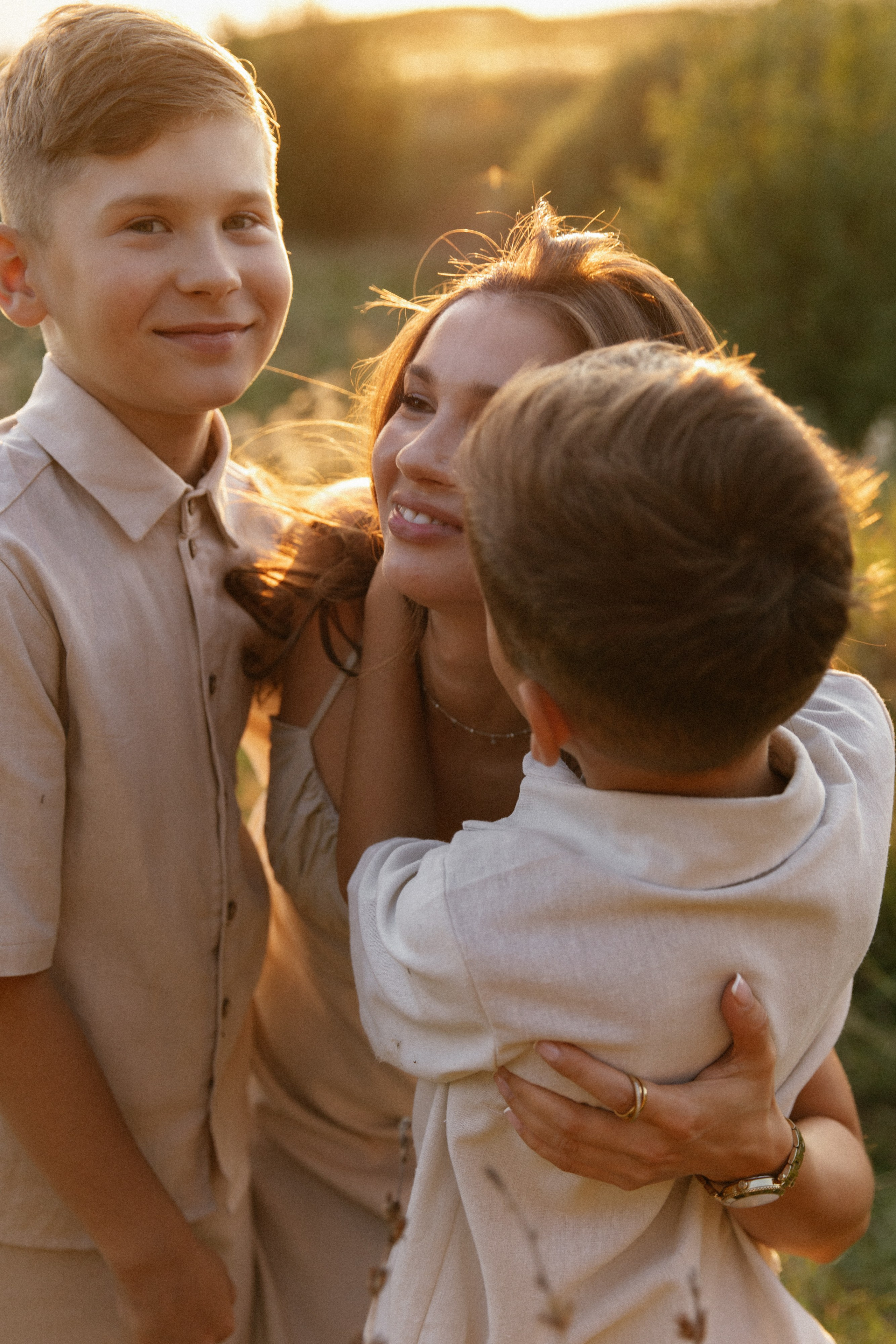 Летний вечер одной семьи. Фотограф Ульяна Дивина в Нижнем Новгороде и Нижегородской области