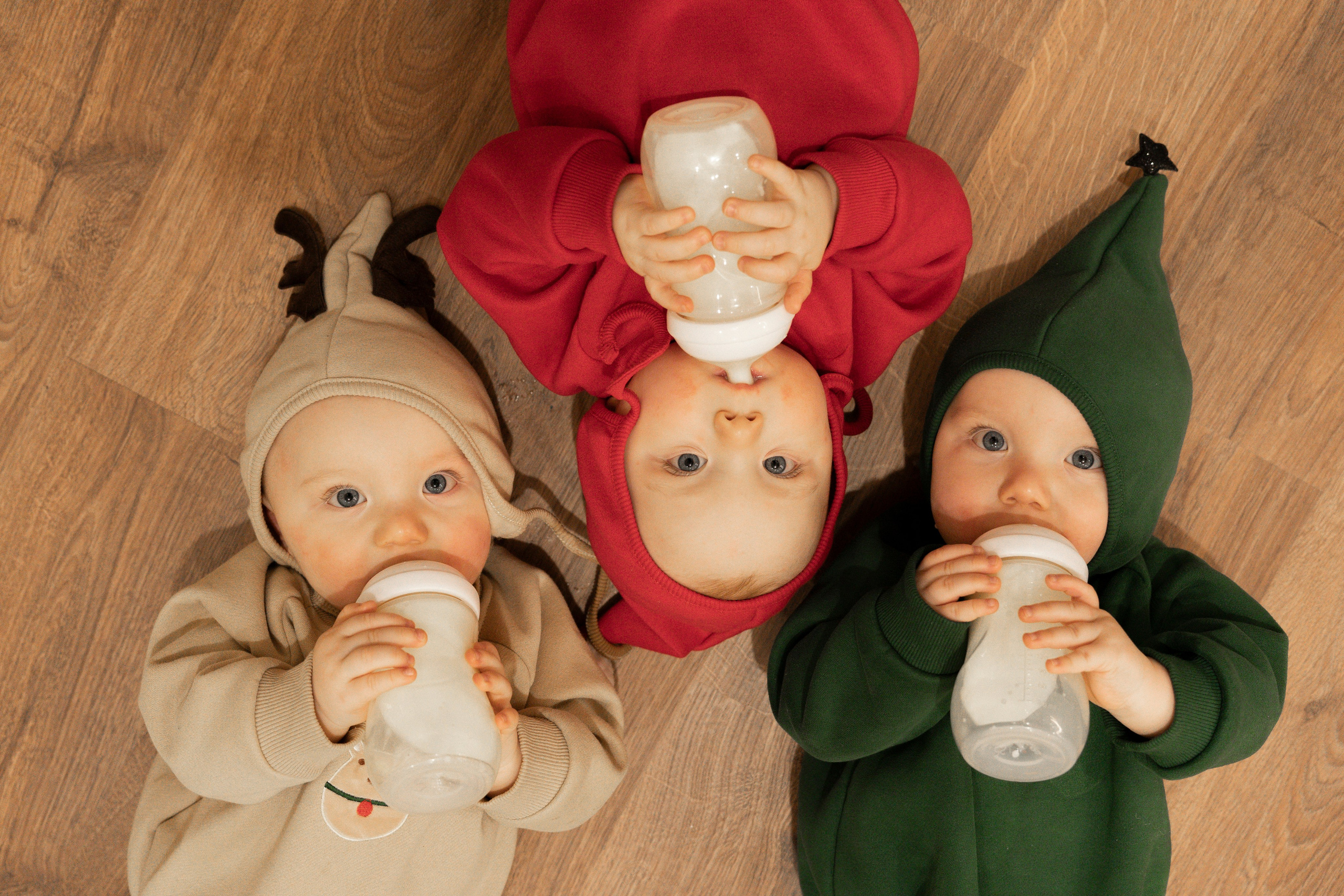 Новогодние тройняшки. Главная