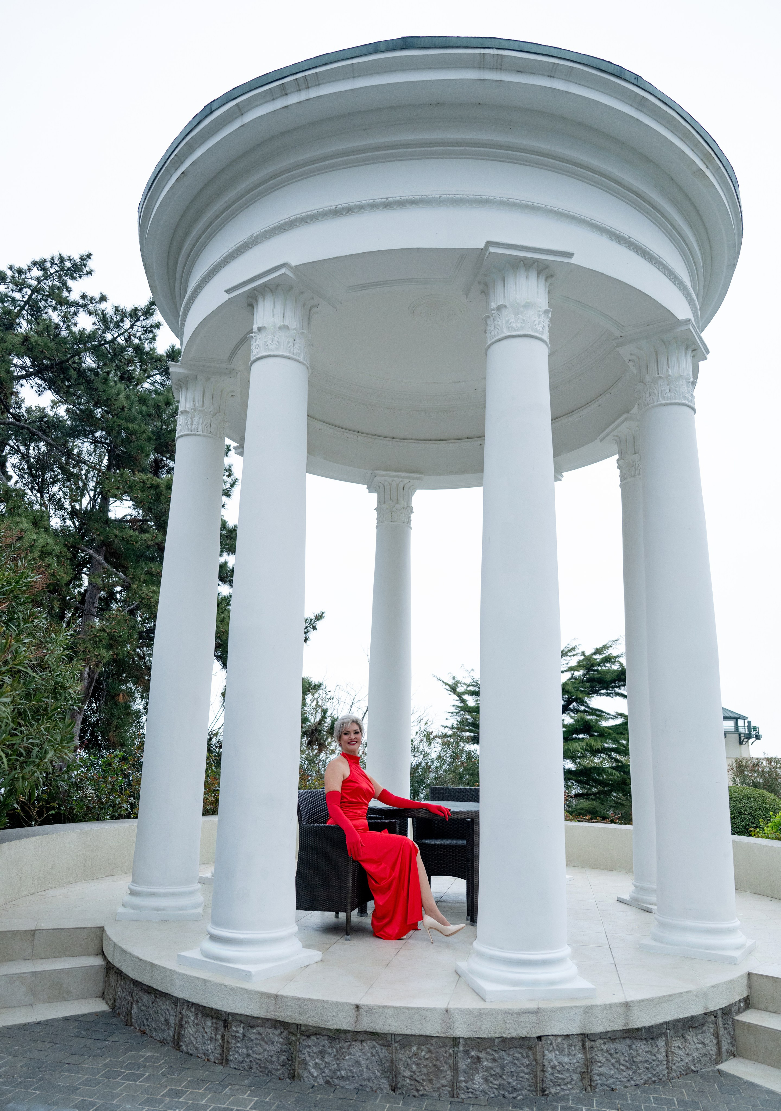 Огненная элегантность с Еленой в Palmira Palace, Ялта. Главная