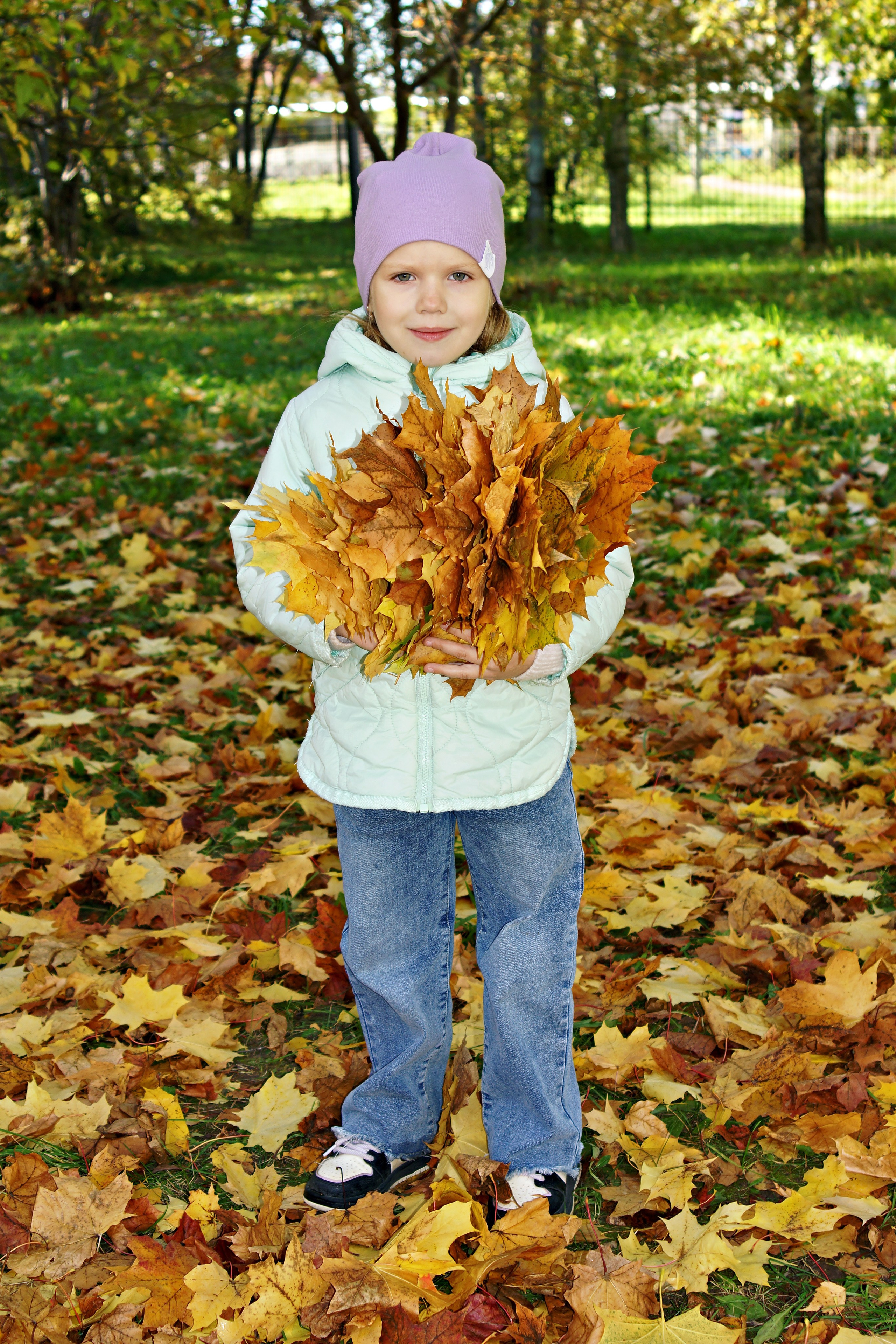 Осенняя фотосессия в детском саду г. Йошкар-Ола