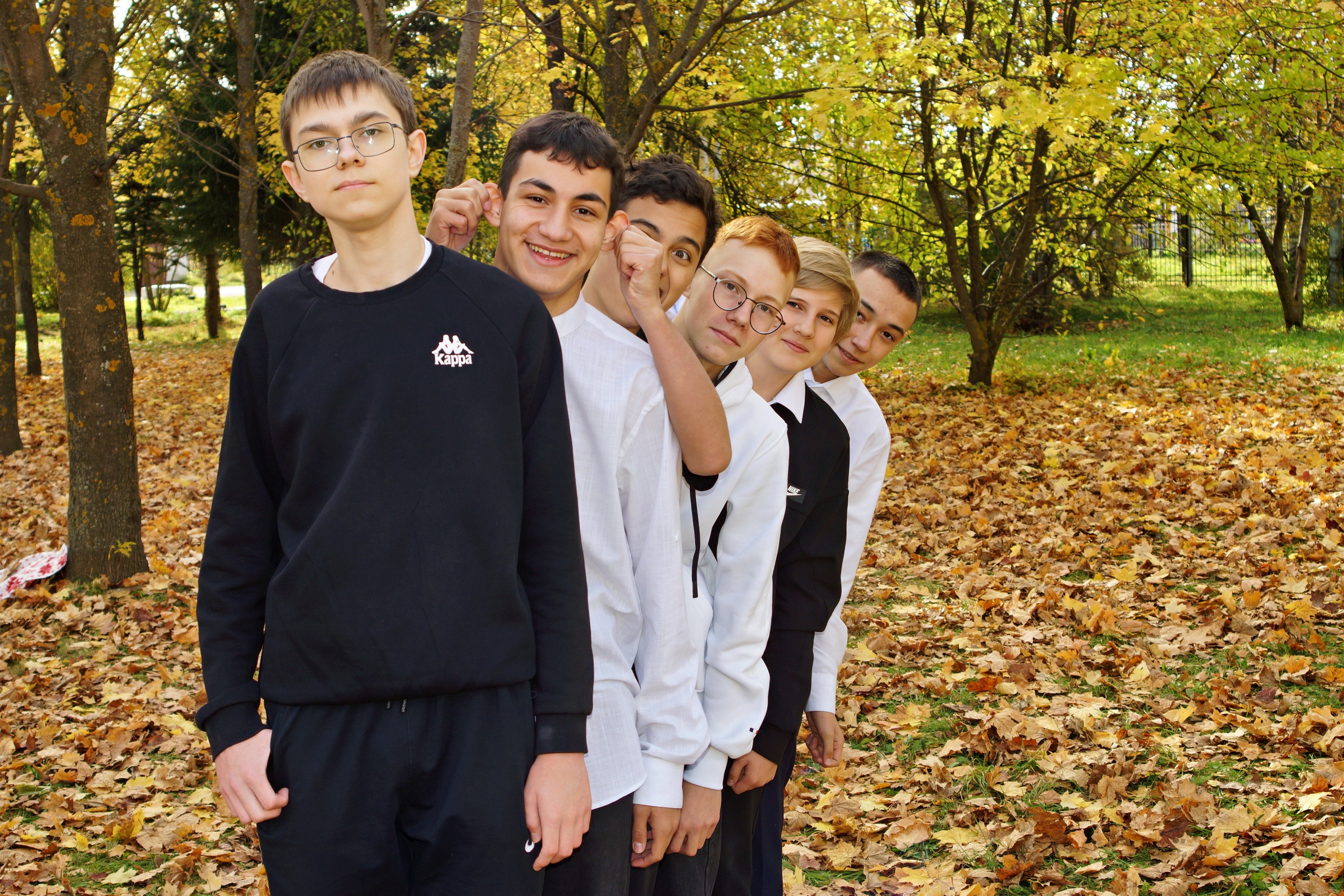 Осенняя фотосессия в школе г. Йошкар-Ола