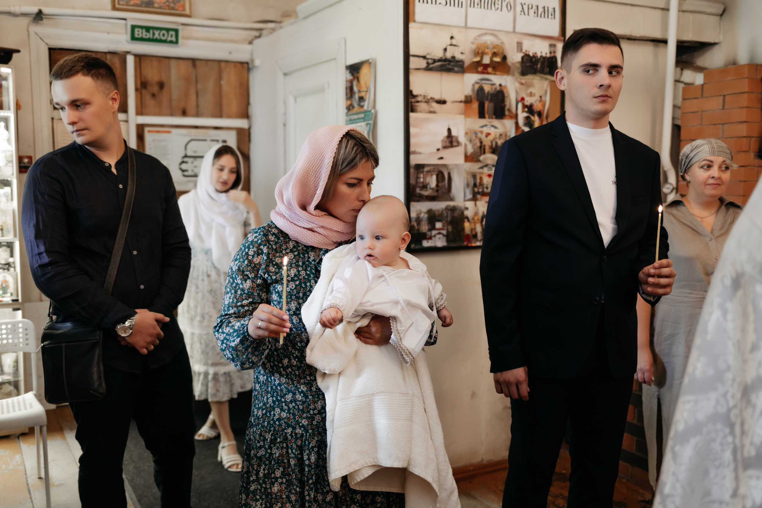 Крещение Виктории в Морском храме святителя Климента Римского. Свадебный фотограф в Пскове и Санкт-Петербурге | Анна Голикова
