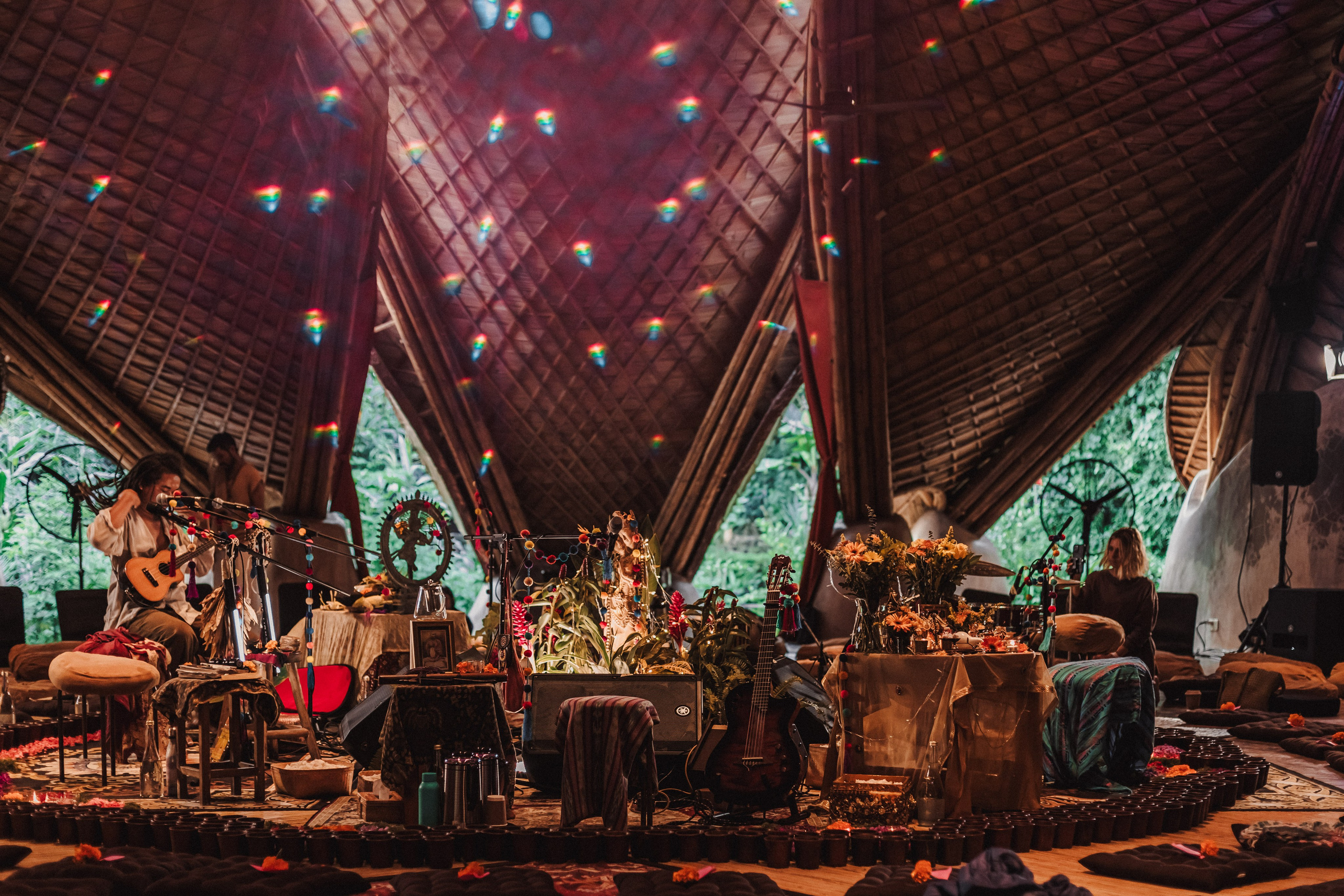 Hanuman Project kirtan at Alchemy march. Mariam Bagdasaryan