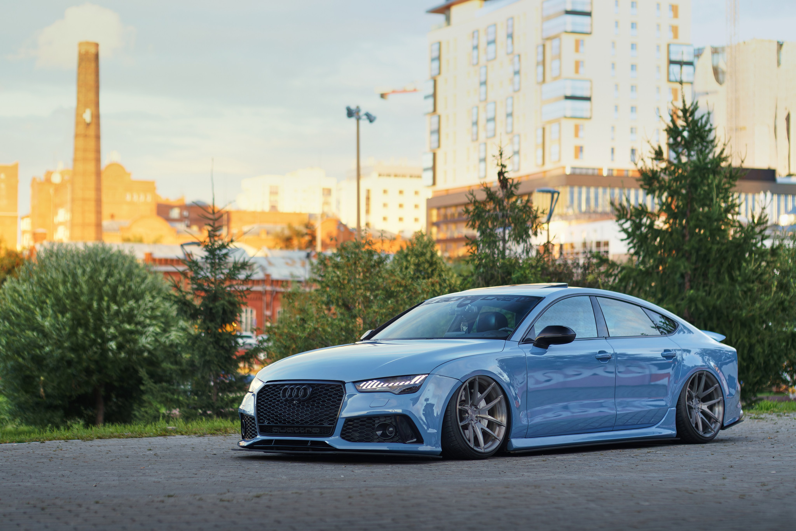 Audi A7 Nikita Bushido. IN STREET WE TRUST