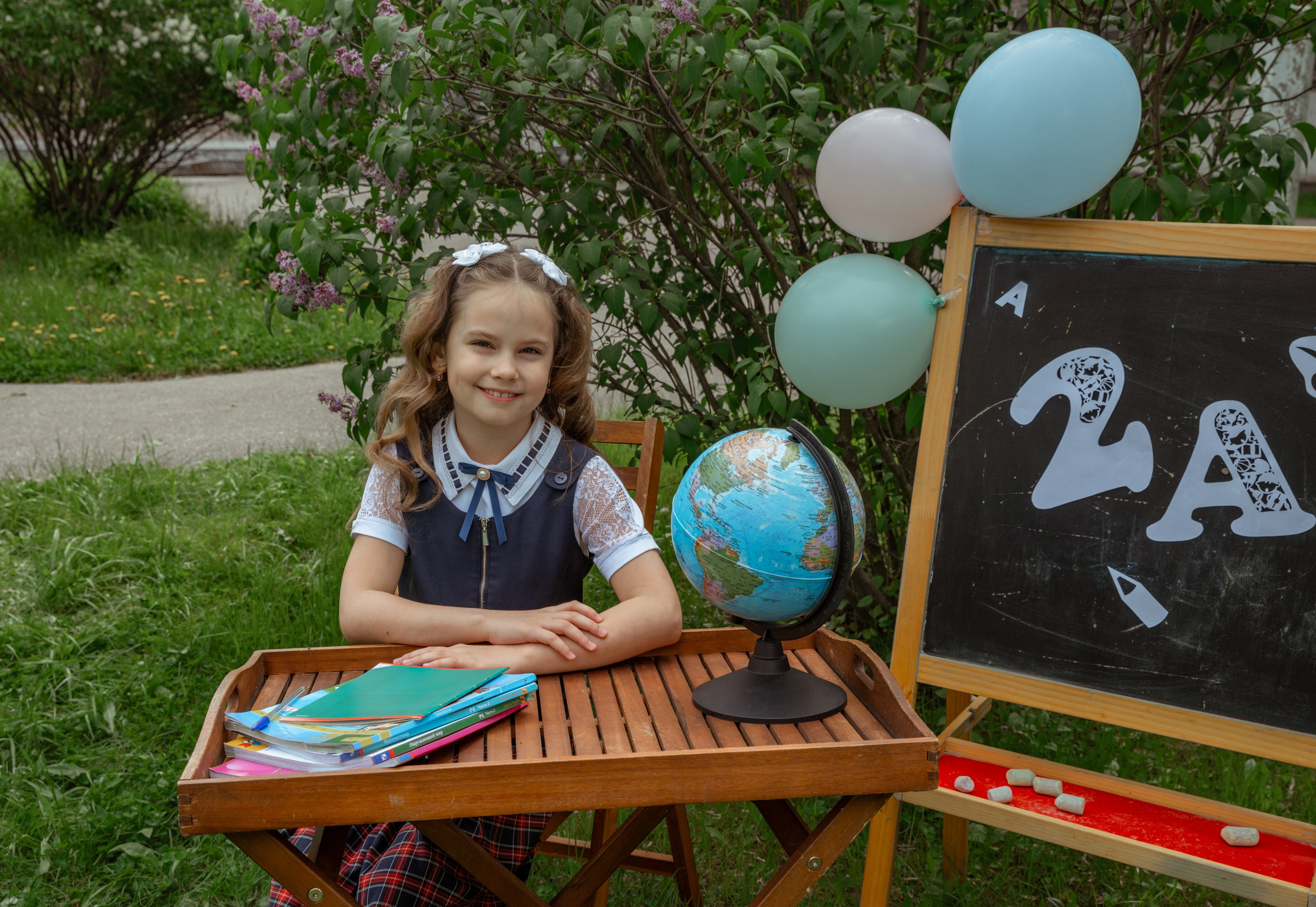 Школьная фотозона. Семейный и детский фотограф в Нижнем Новгороде