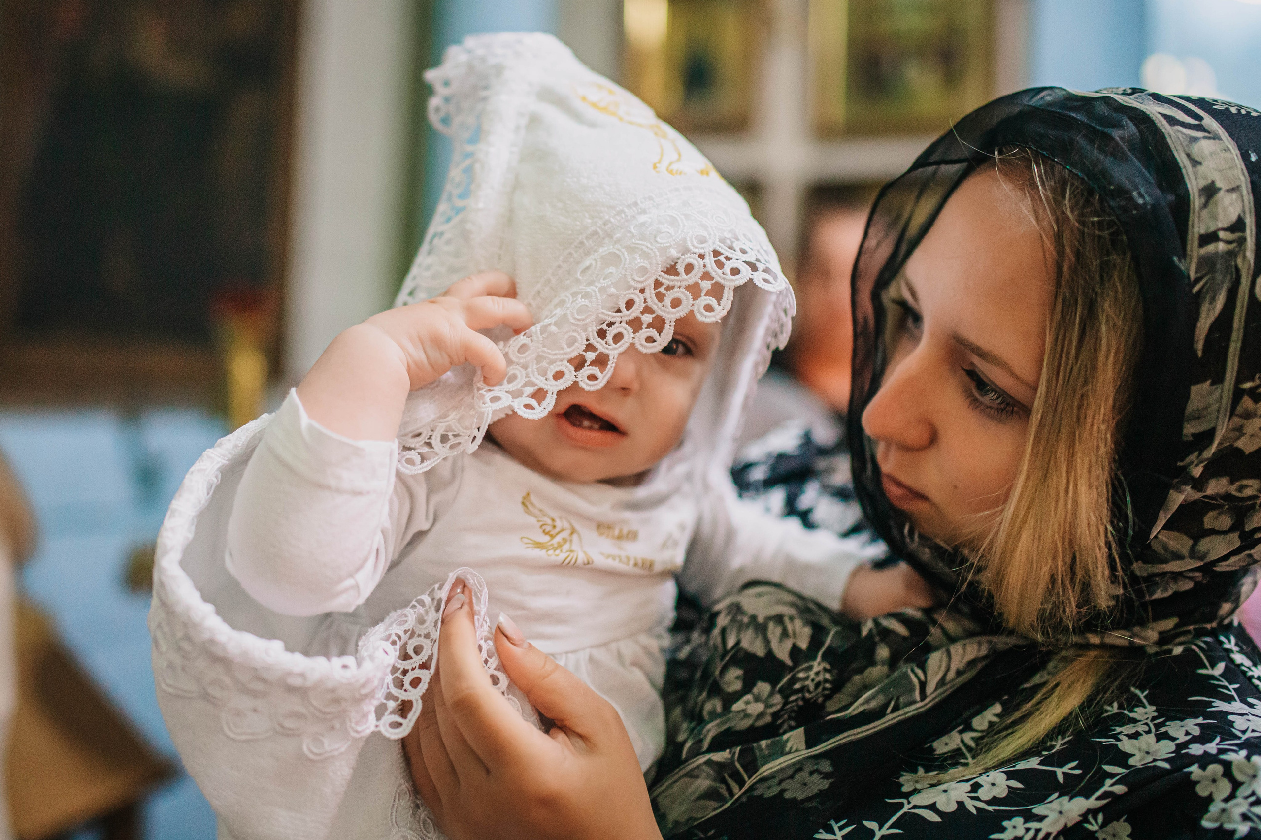 Крещение Варвары. Фотограф Дарья Маташкова