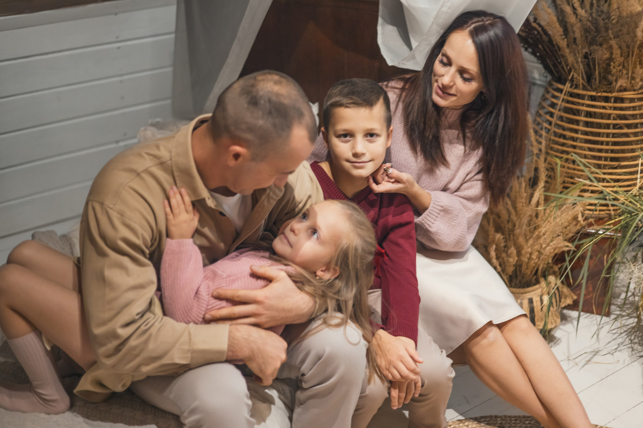 Ксения, Никита, Артём и Ева. Семейный фотограф Москва, Раменское, Егорьевск Наталья Сидоренкова