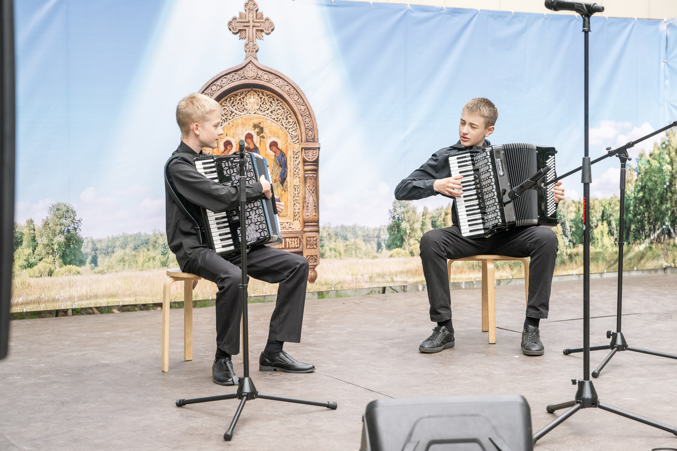 Престольный праздник в храме Троицы Живоначальной. Фотограф Москва/Подмосковье