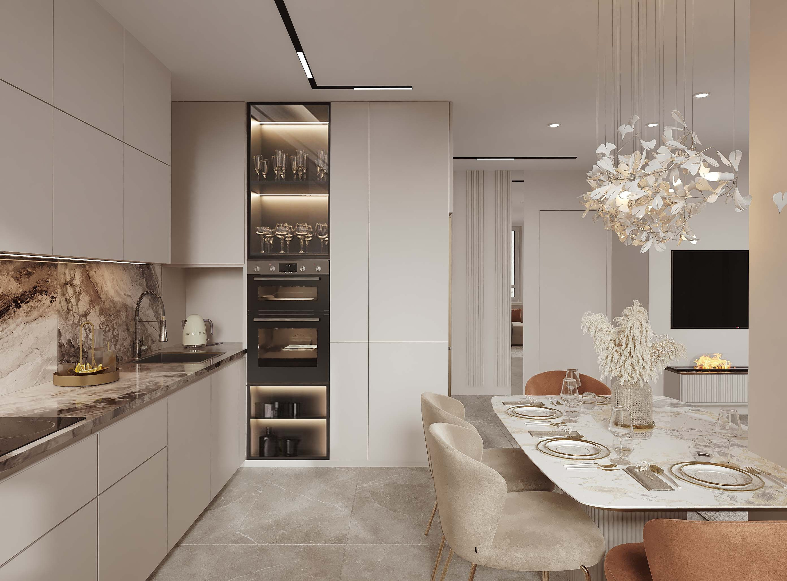 ЖК «Парк победы». Lina architector | Дизайн интерьера