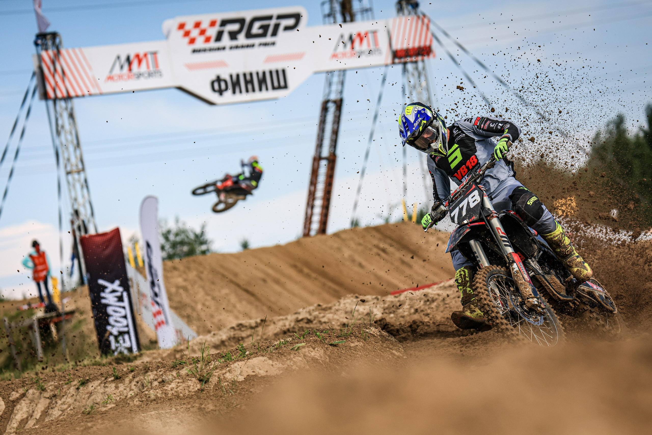 Мотокросс. Спортивный фотограф в Сочи Красной поляне Сергей Канада