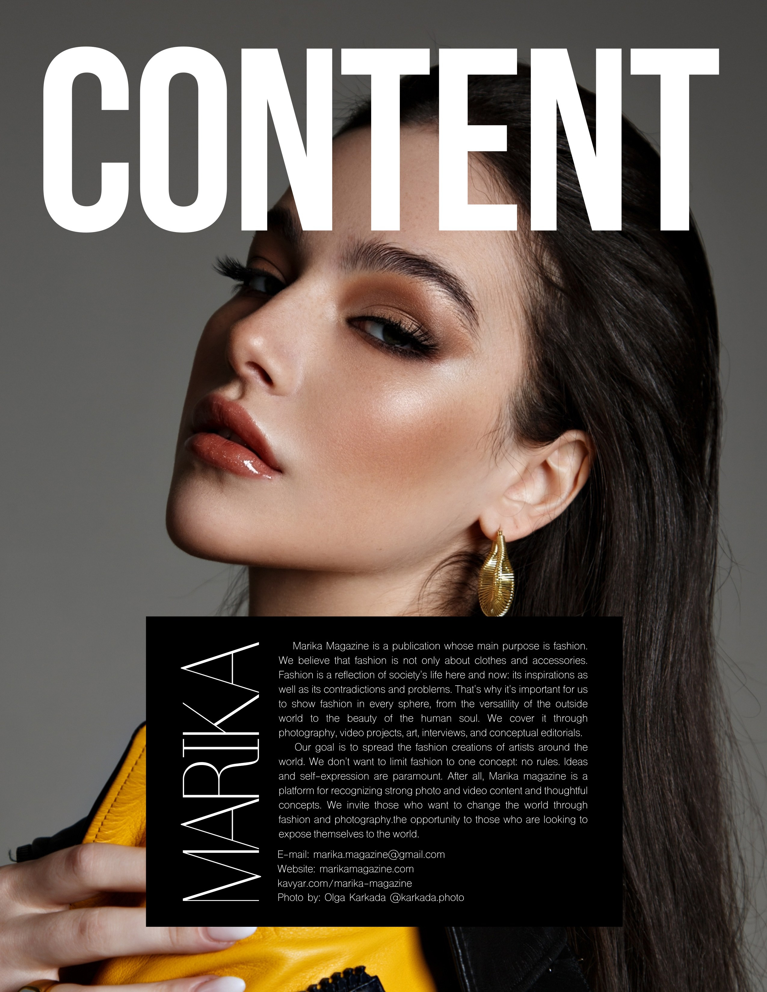 Marika Magazine Fashion and Glamour. Портретный и семейный фотограф в Санкт-Петербурге Марина Никифорова