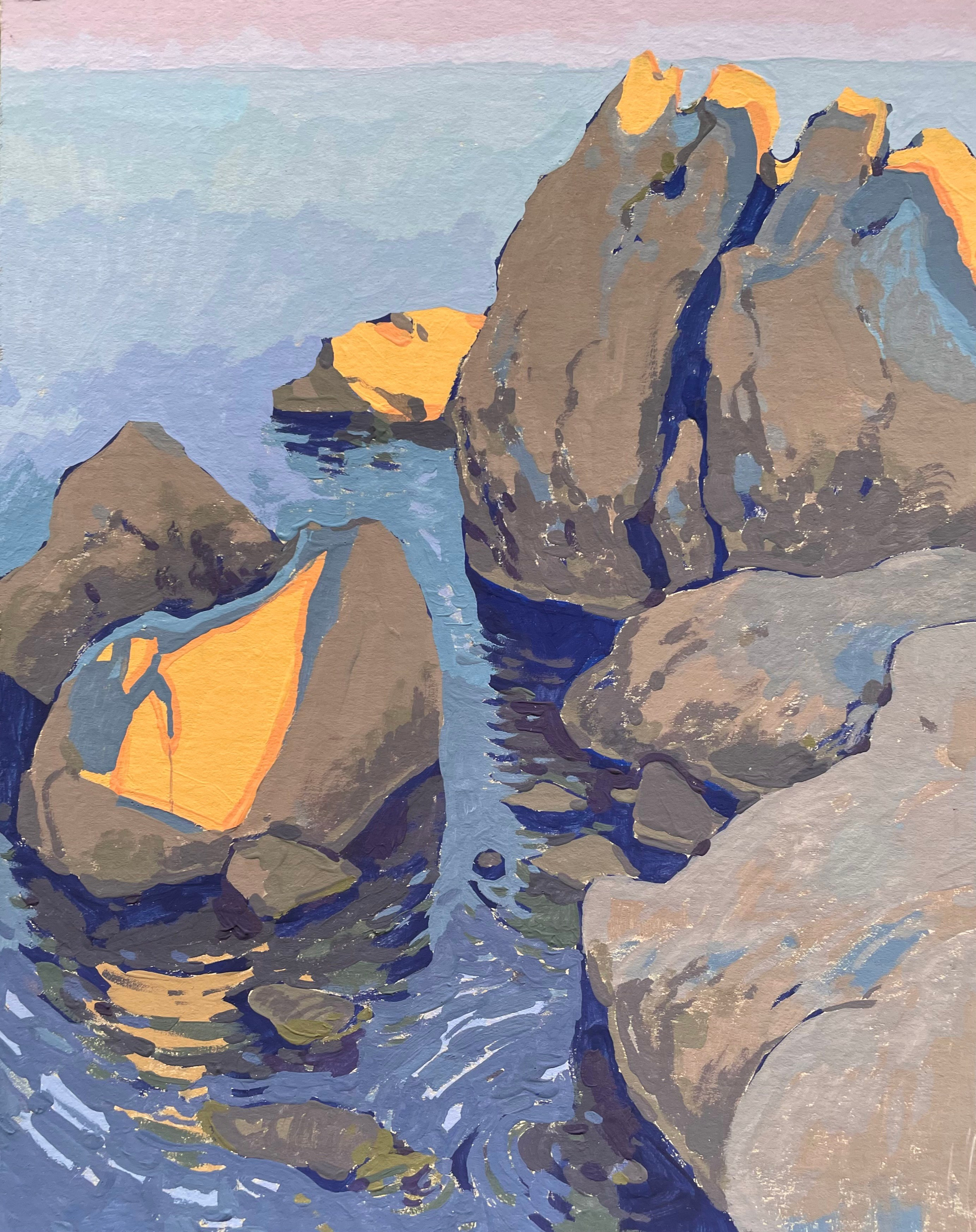 Крым. Художница Лиза Владимирова