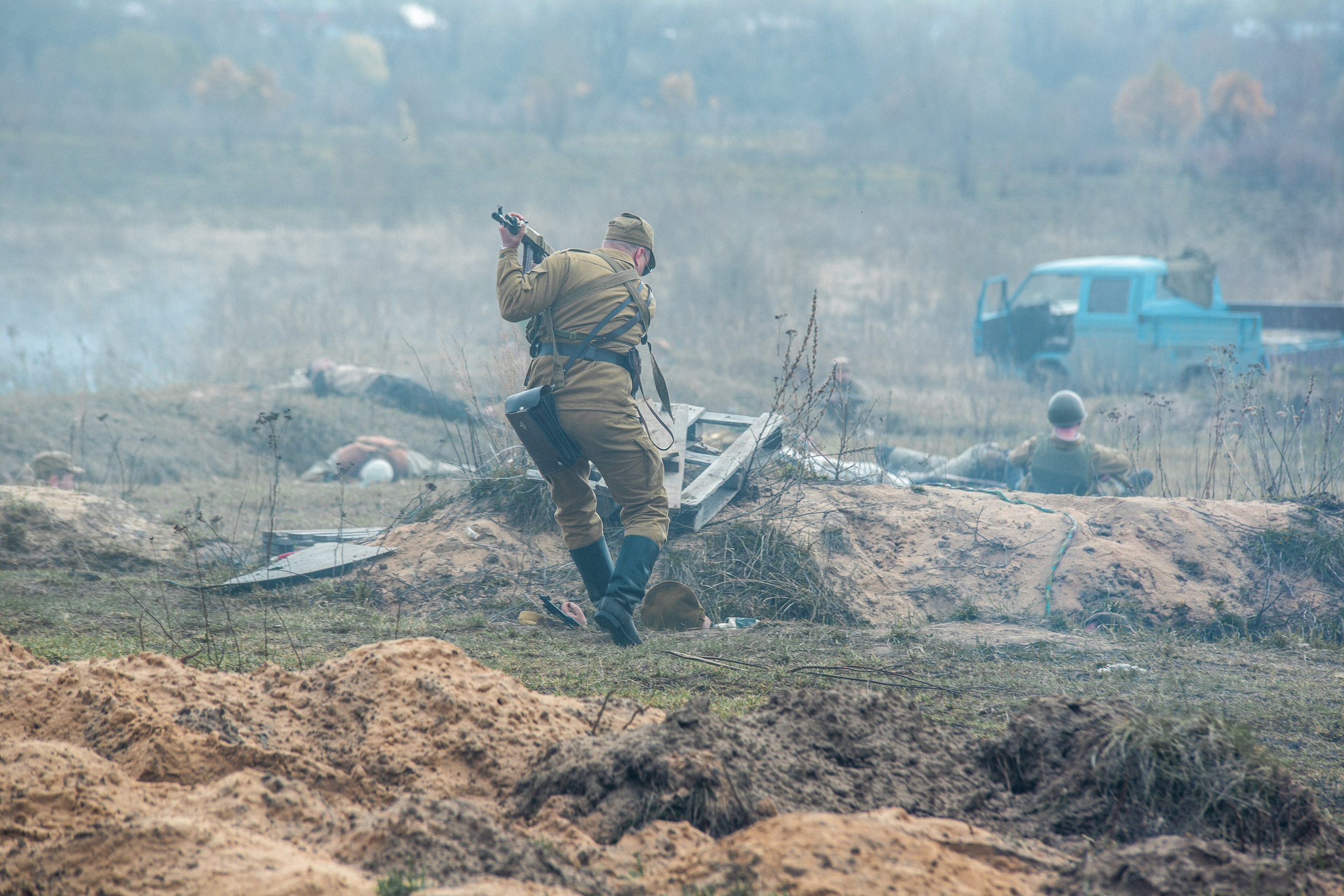 РЕКОНСТРУКЦИЯ БОЯ — АФГАН. Профессиональный фотограф в Мценске и Орловской области