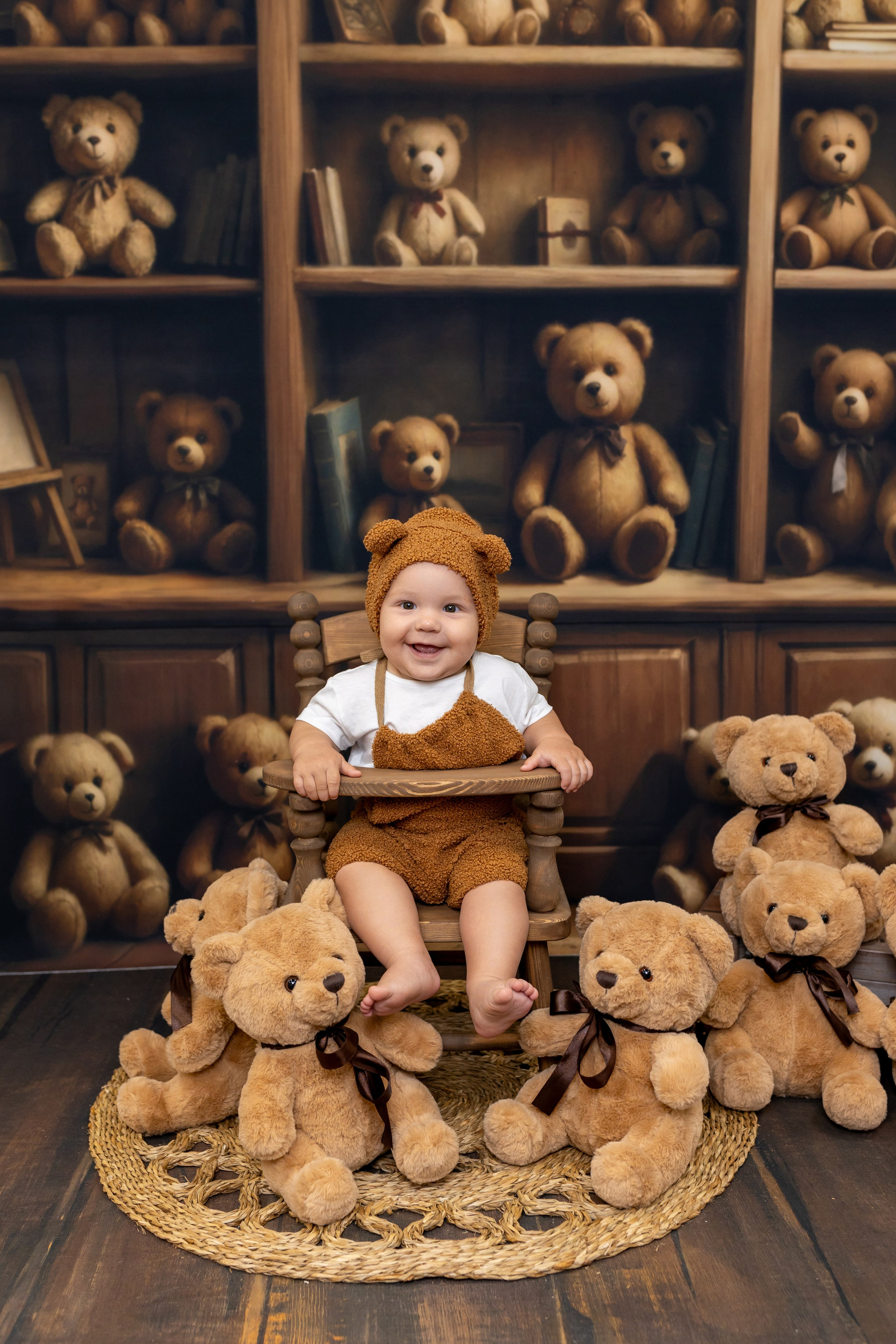 Мишки. Фотограф новорожденных. Детский и семейный фотограф Марьяна Юдина