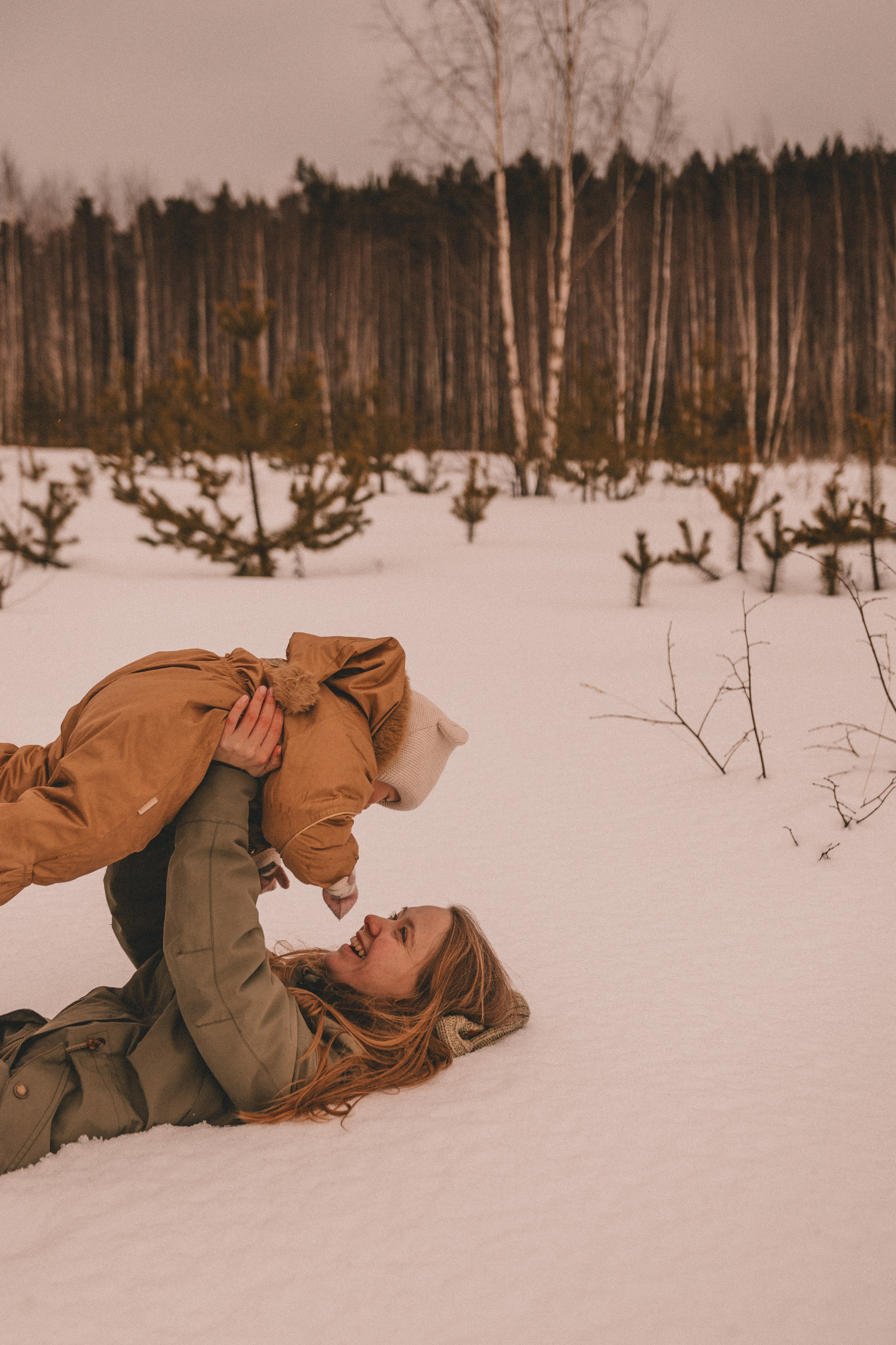 Зимний лес. Детский и семейный фотограф в Москве Светлана Шабалина
