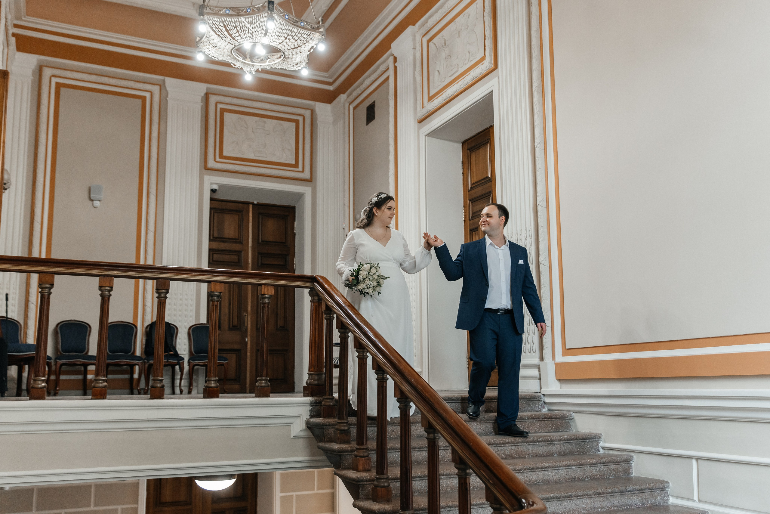 Анастасия и Никита | Библиотека им. Боголюбова. Фотограф Москва Шептаев Артём